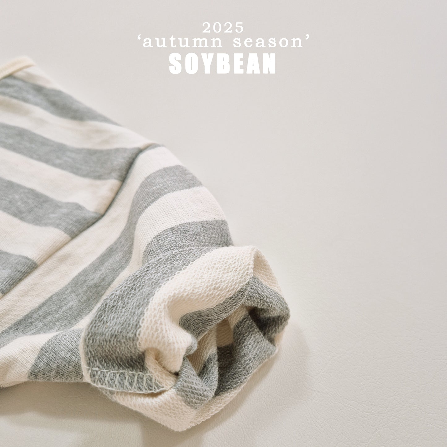 (Pre-order) Soybean Kids - Stripe Sweatshirt 랍빠단가라맨투맨 (7 Colors)