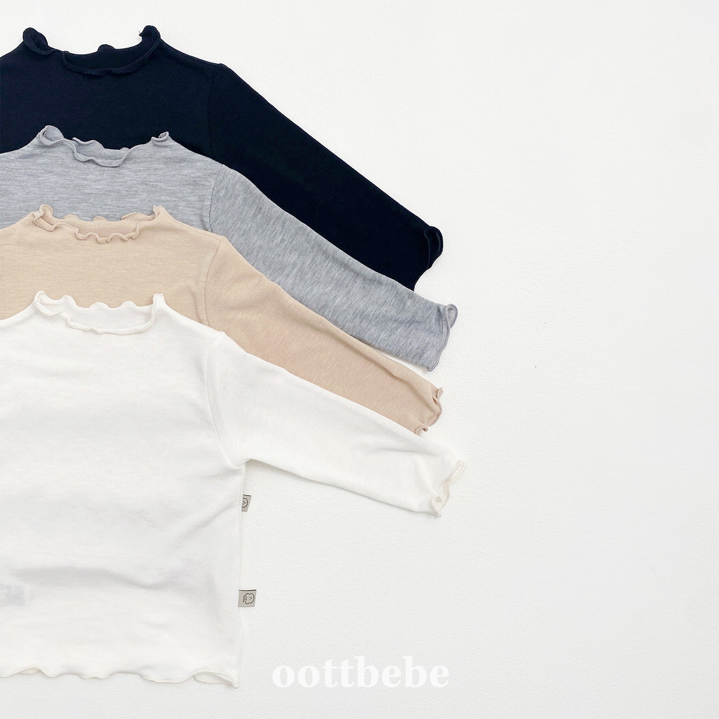 (Pre-order) OOTTBEBE - Inner Flare Tee 이너프날라리티 (4 Colors)