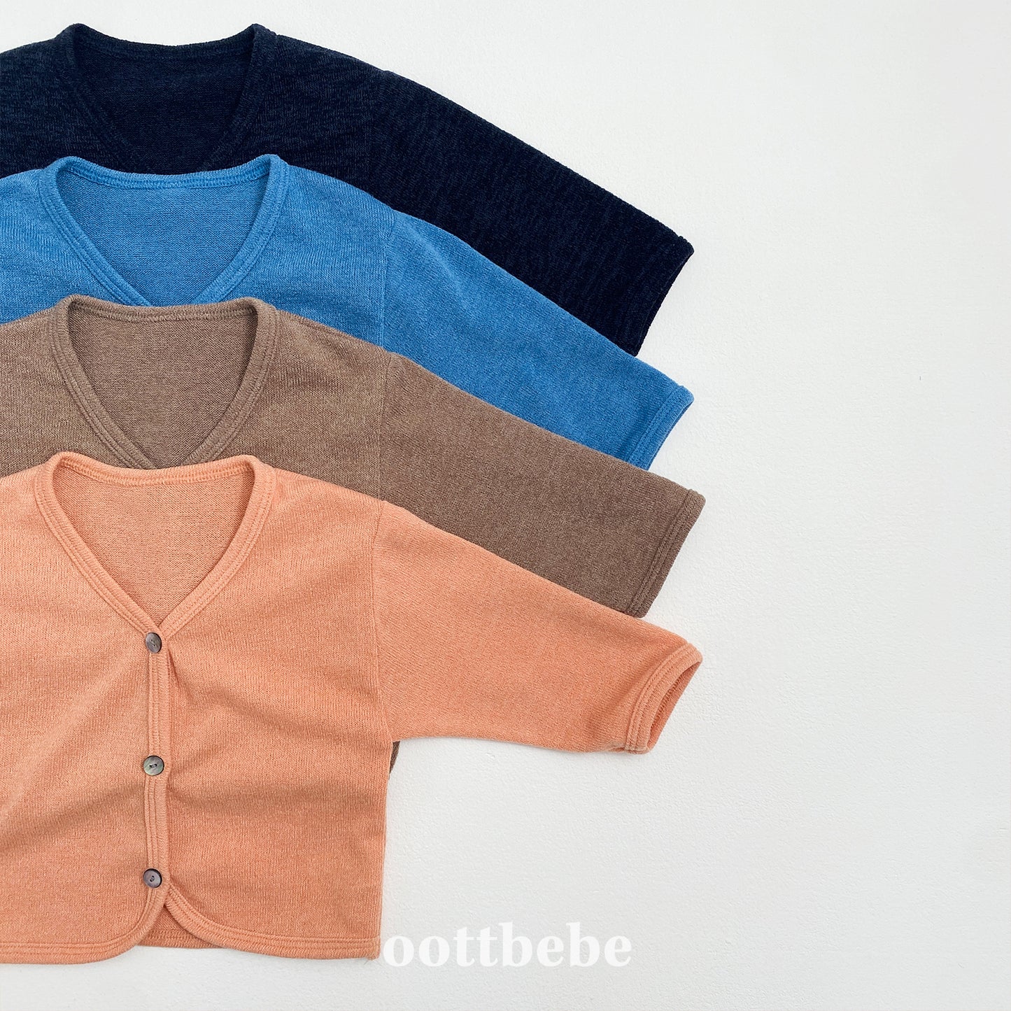(Pre-order) OOTTBEBE - Autumn Cardigan 어텀가디건 (4 Colors)