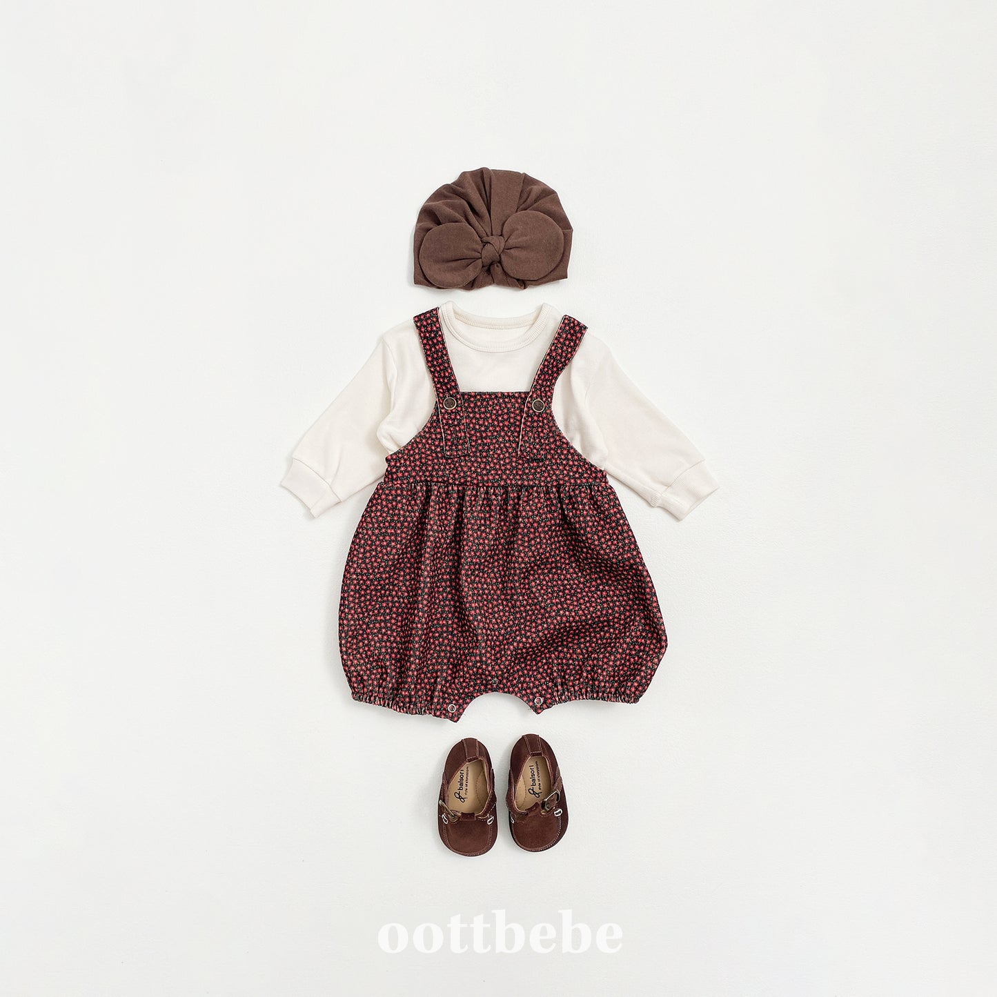 (Pre-order) OOTTBEBE - Creamy Cuff Tee 크리미시보리티 (4 Colors)