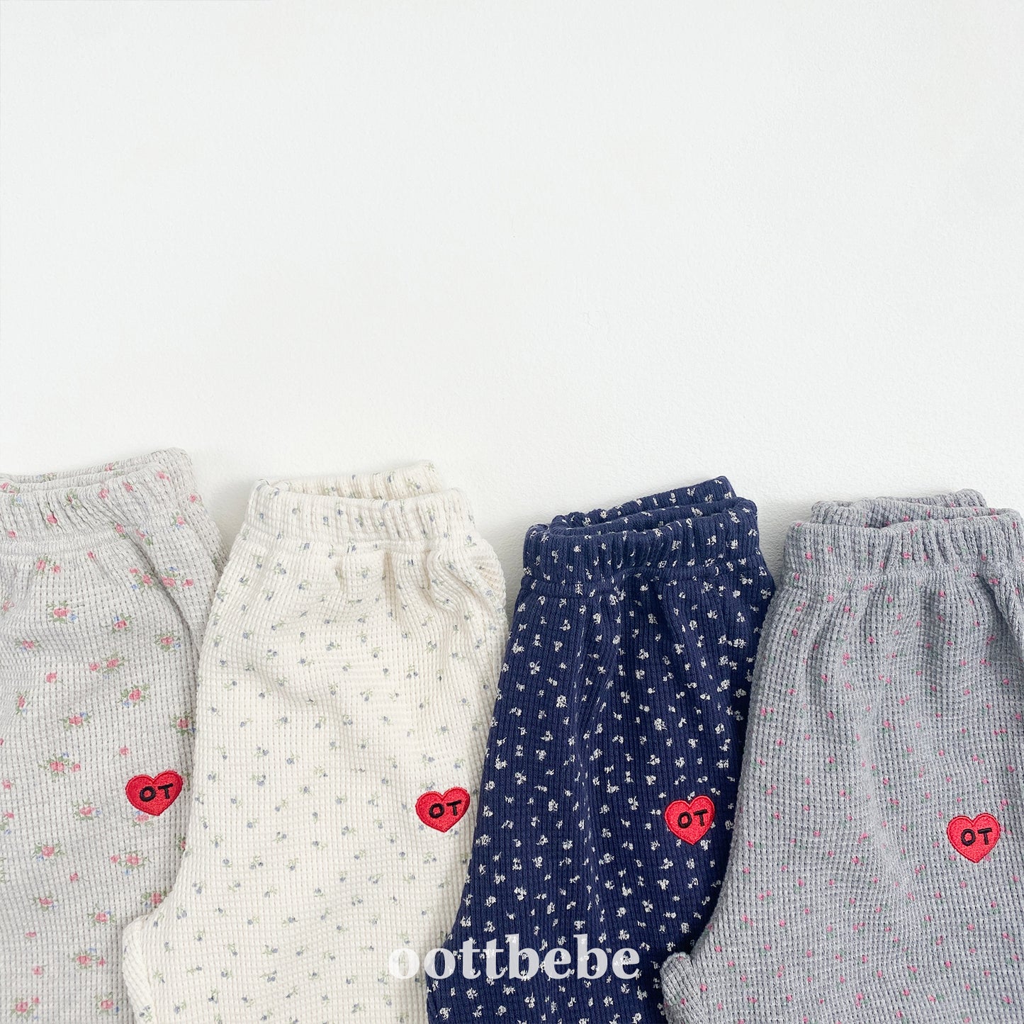 (Pre-order) OOTTBEBE - Melody Gojengi Pants 멜로디고쟁이팬츠 (4 Colors)