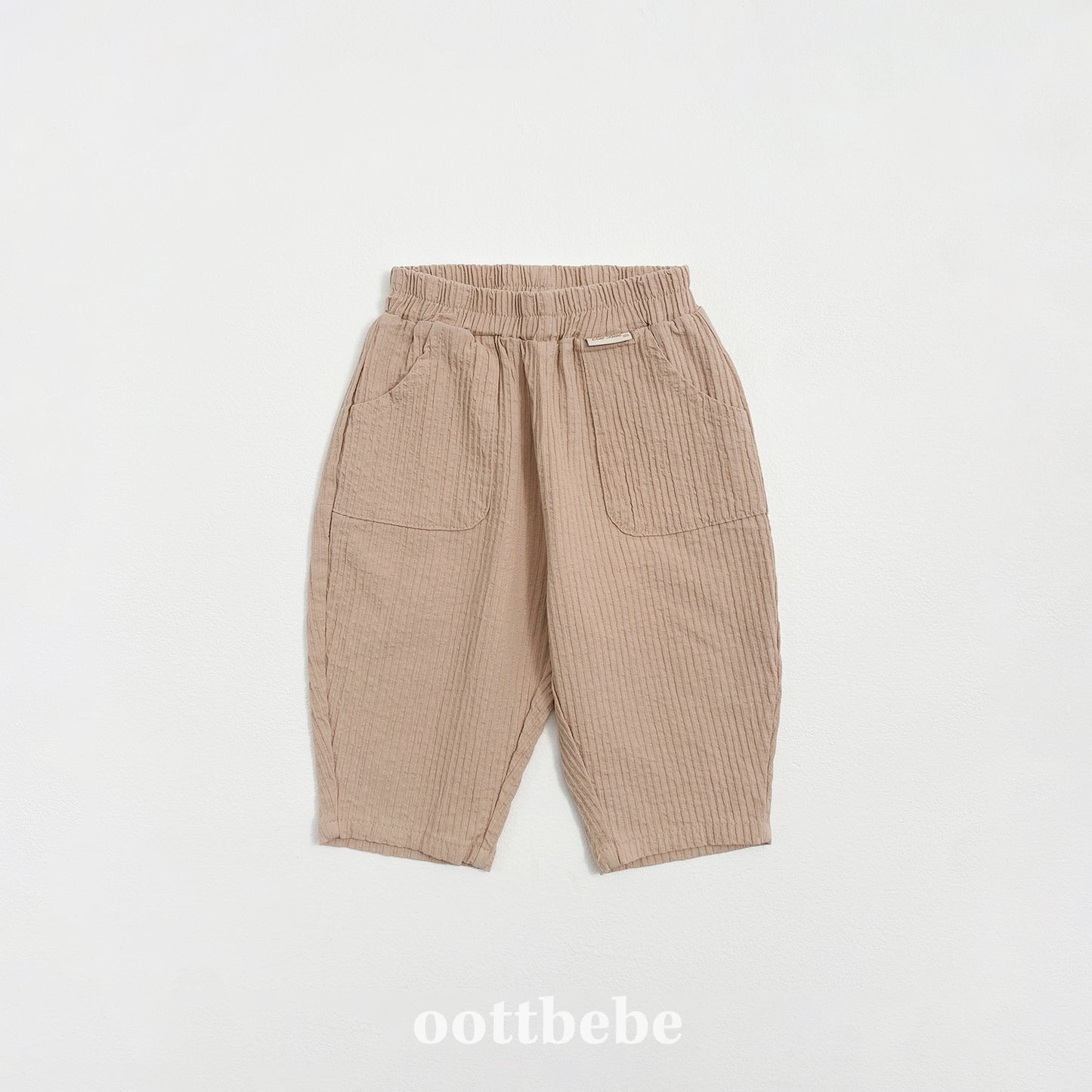 (Pre-order) OOTTBEBE - Playful Pocket Pants 위트포켓팬츠 (2 Colors)