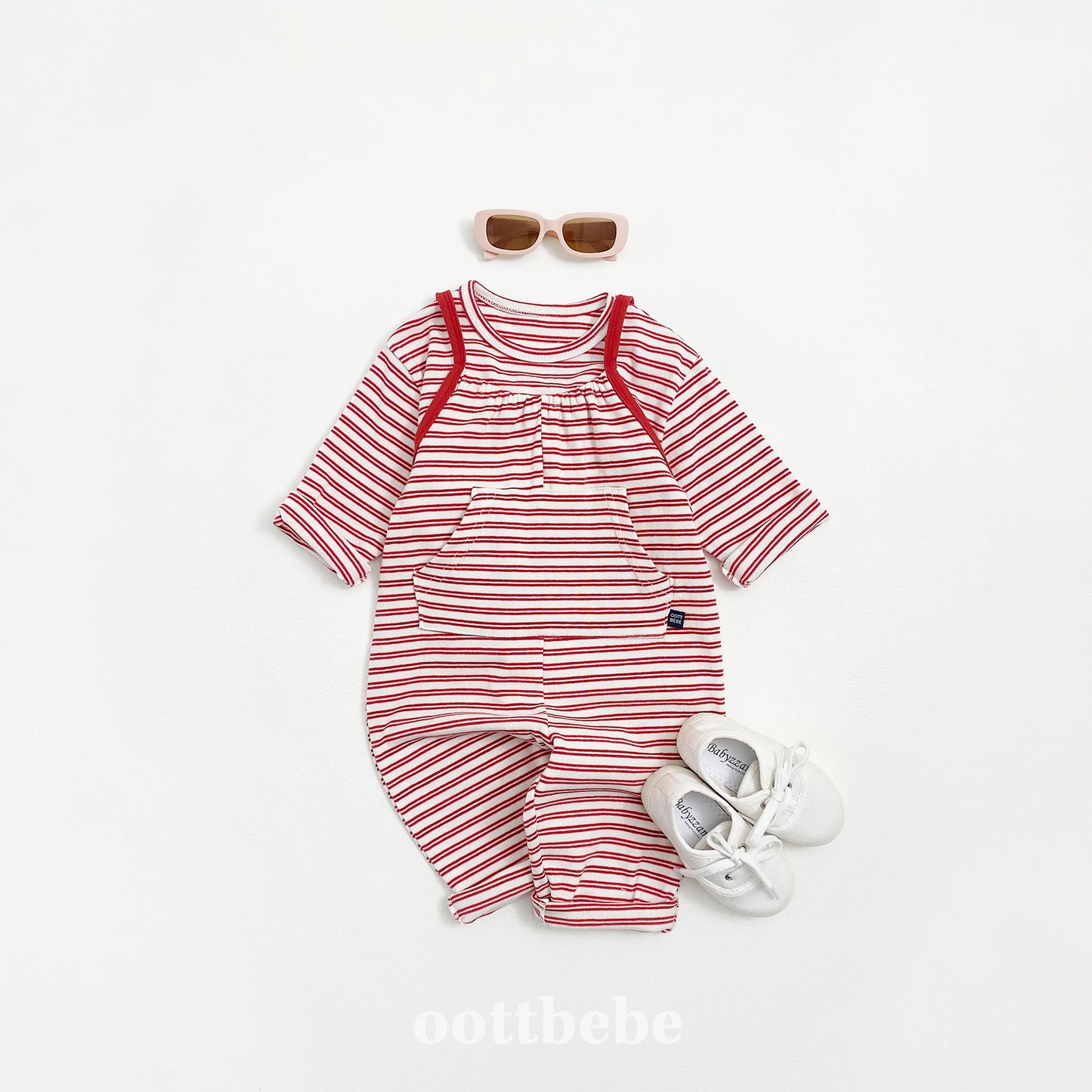 (Pre-order) OOTTBEBE - Oreo Overalls 오레오오버롤 (3 Colors)