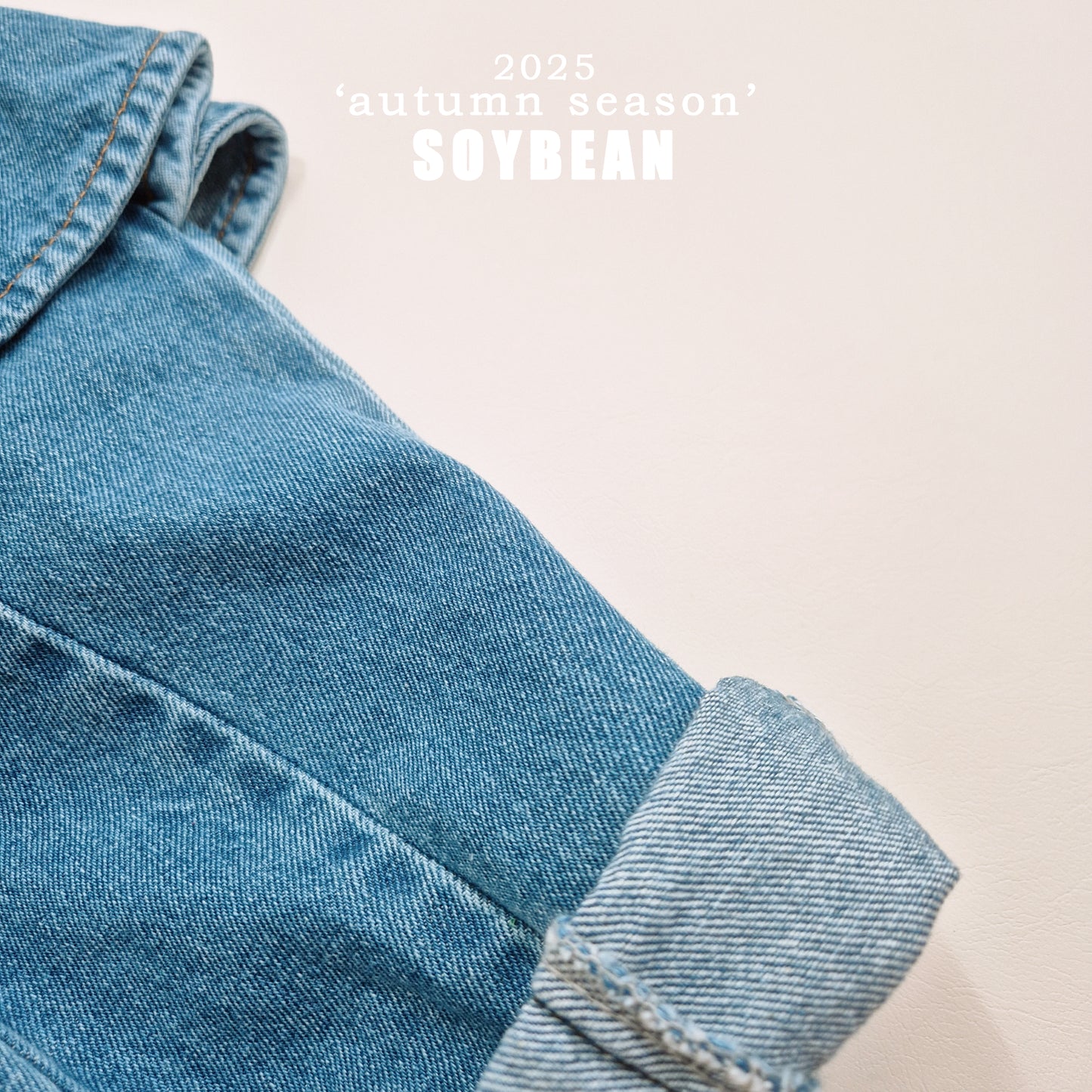 (Pre-order) Soybean Kids - Skirt Wide Denim Pants 스커트와이드데님팬츠 (2 Colors)