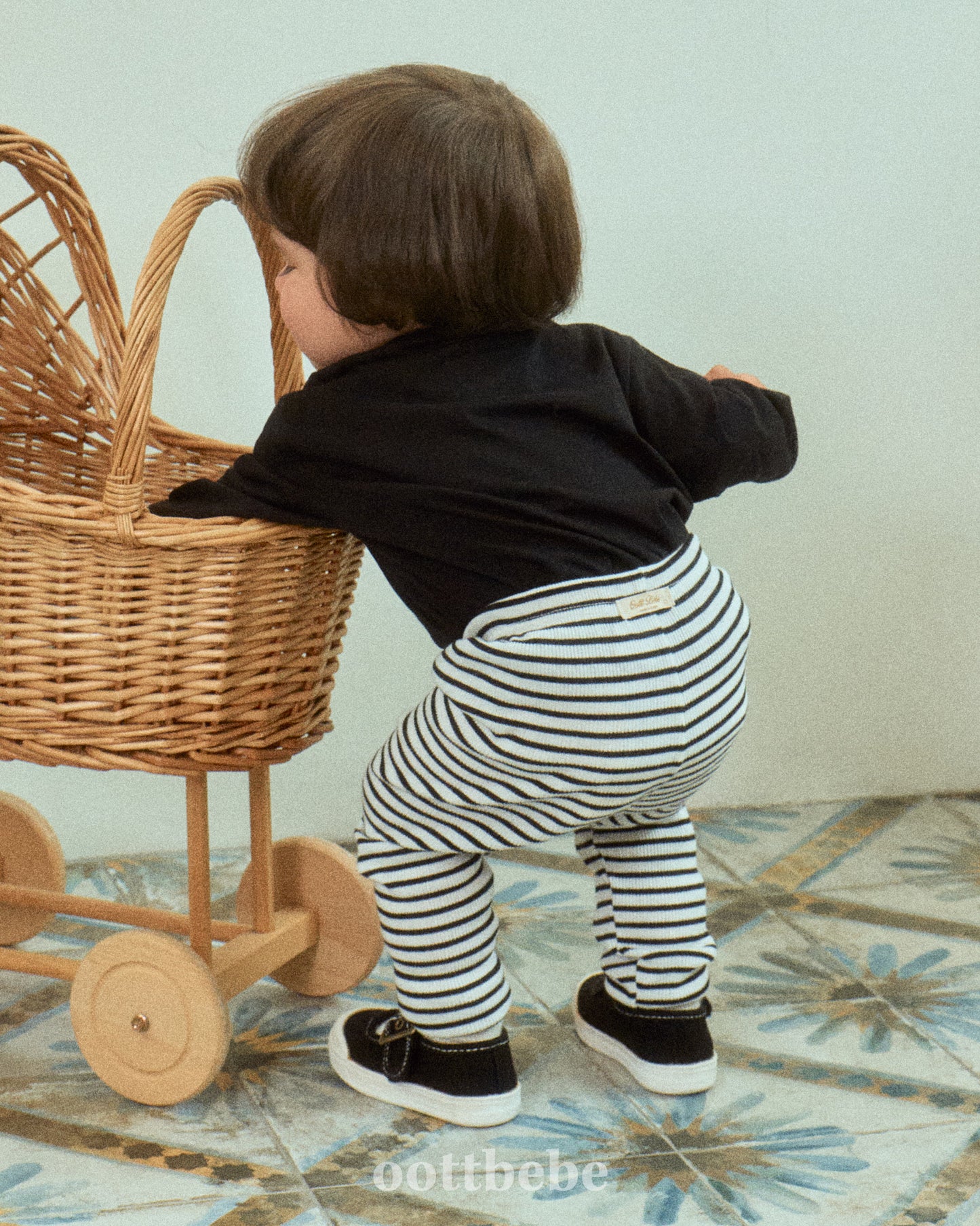 (Pre-order) OOTTBEBE - Simple Leggings 3-Piece Set 심플레깅스 1+1+1(3종세트) (2 Colors)