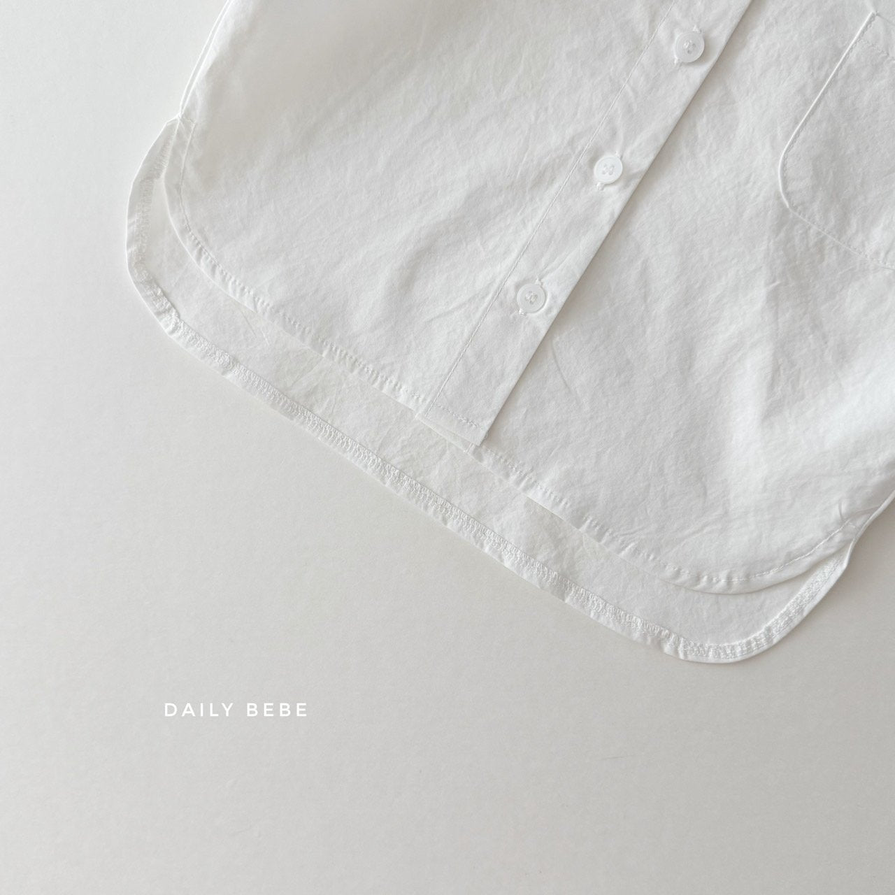 (Pre-order) Daily Bebe - Kids’ Basic School Shirts 베이직스쿨셔츠