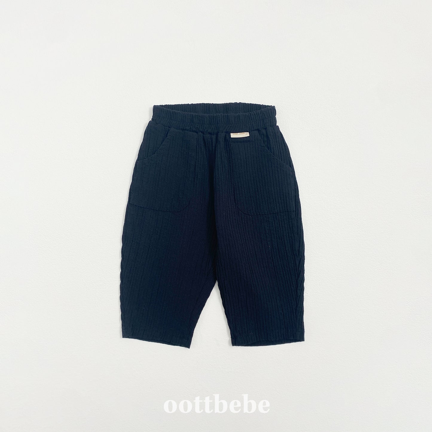 (Pre-order) OOTTBEBE - Playful Pocket Pants 위트포켓팬츠 (2 Colors)