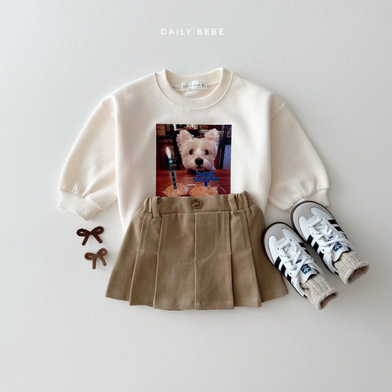 (Pre-order) Daily Bebe - Kids' Miu Skirts 미우 스커트 (2 Colors)