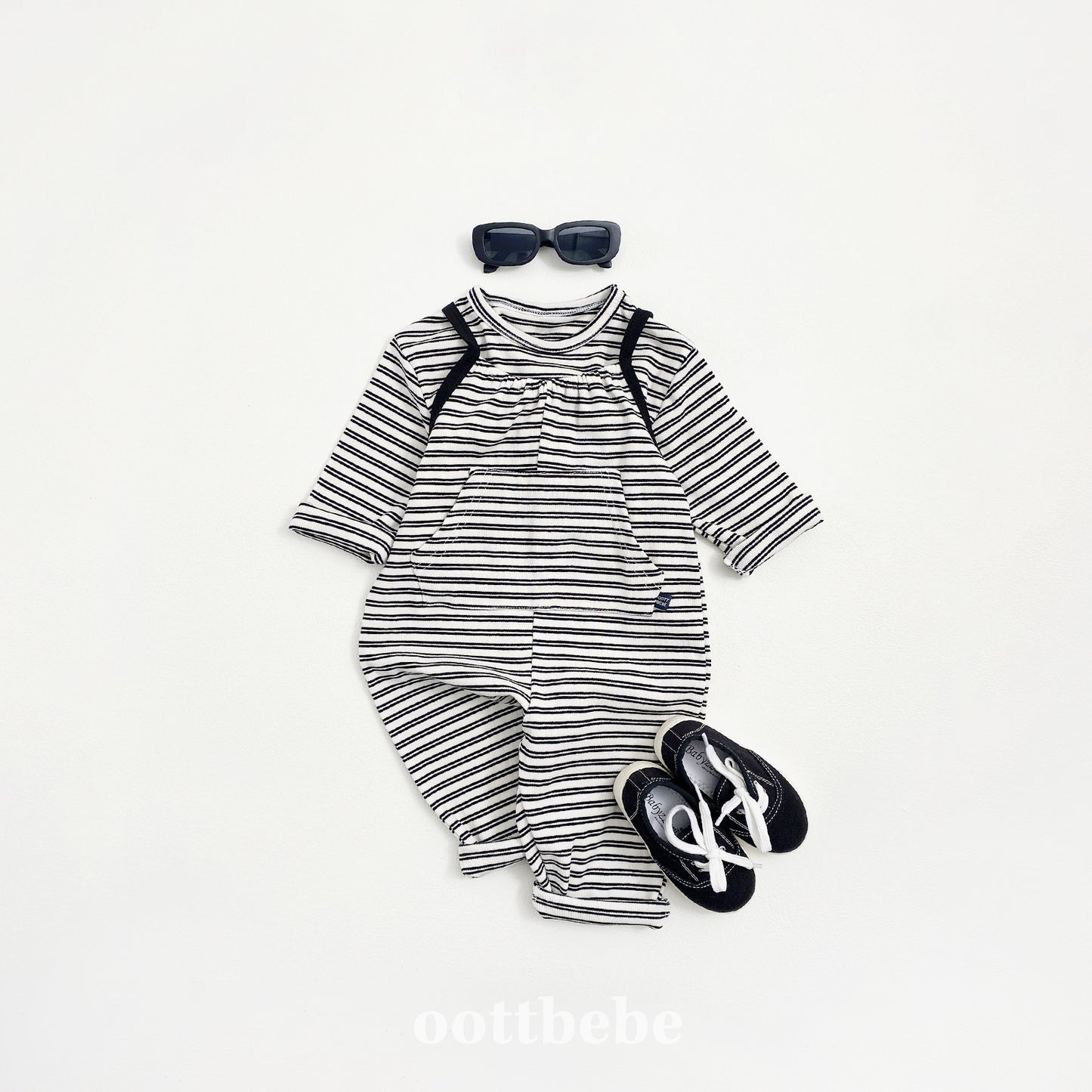 (Pre-order) OOTTBEBE - Oreo Overalls 오레오오버롤 (3 Colors)