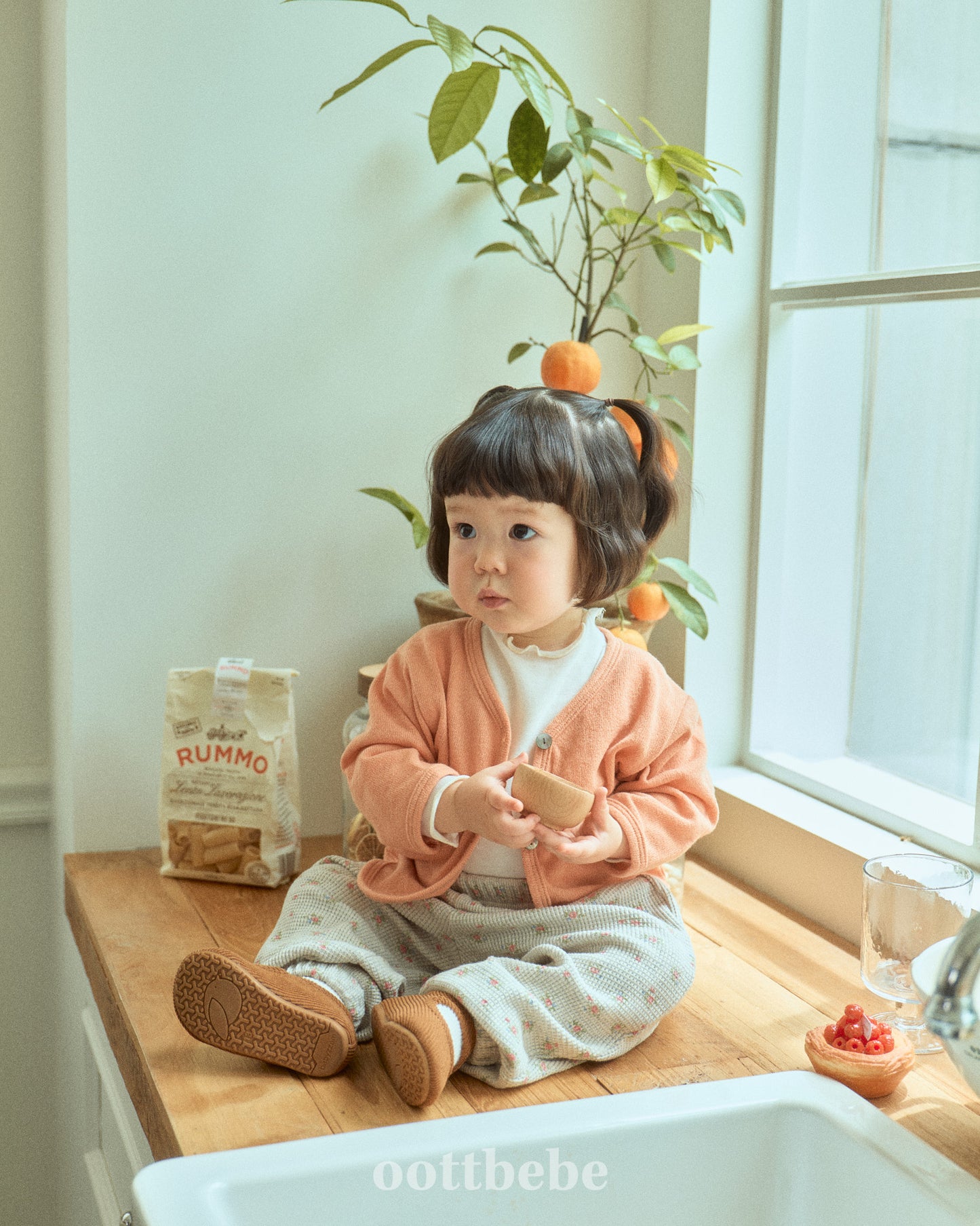 (Pre-order) OOTTBEBE - Autumn Cardigan 어텀가디건 (4 Colors)