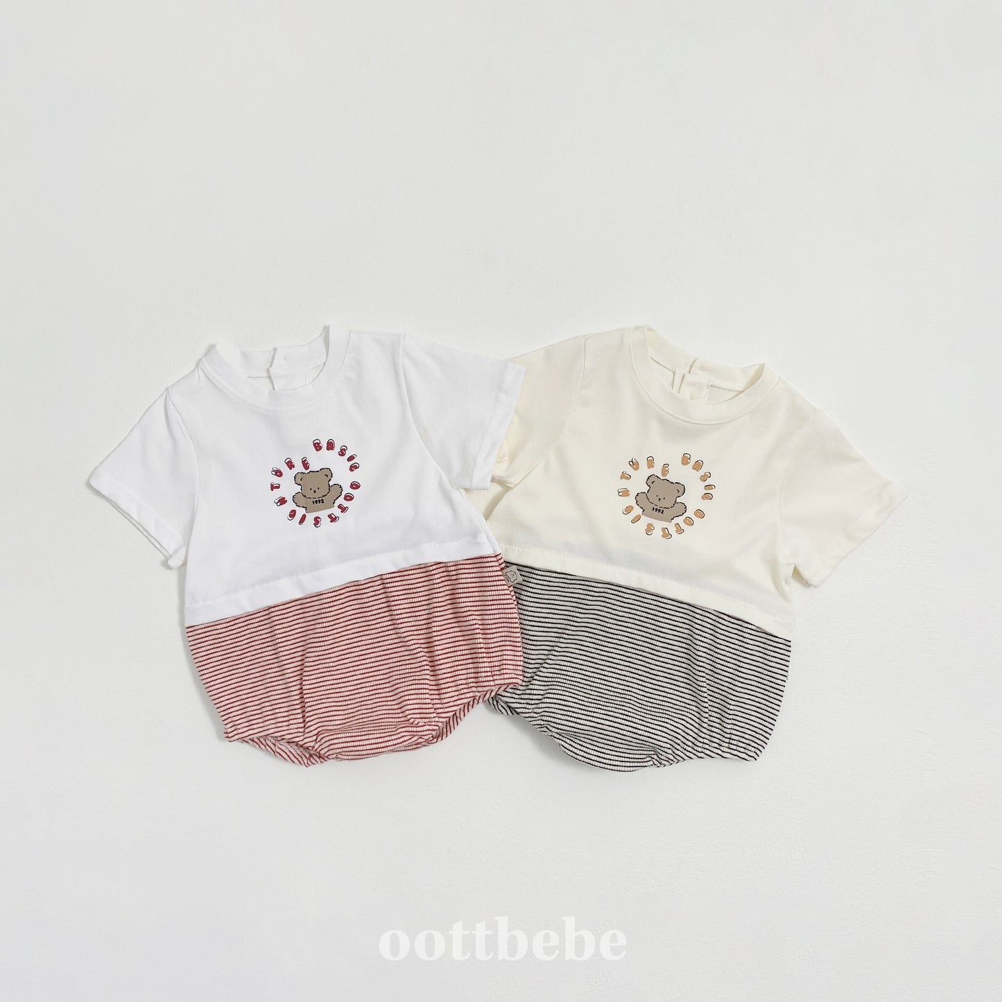 (Pre-order) OOTTBEBE - Otti Signature Bodysuit 오띠시그니쳐슈트 (2 Colors)