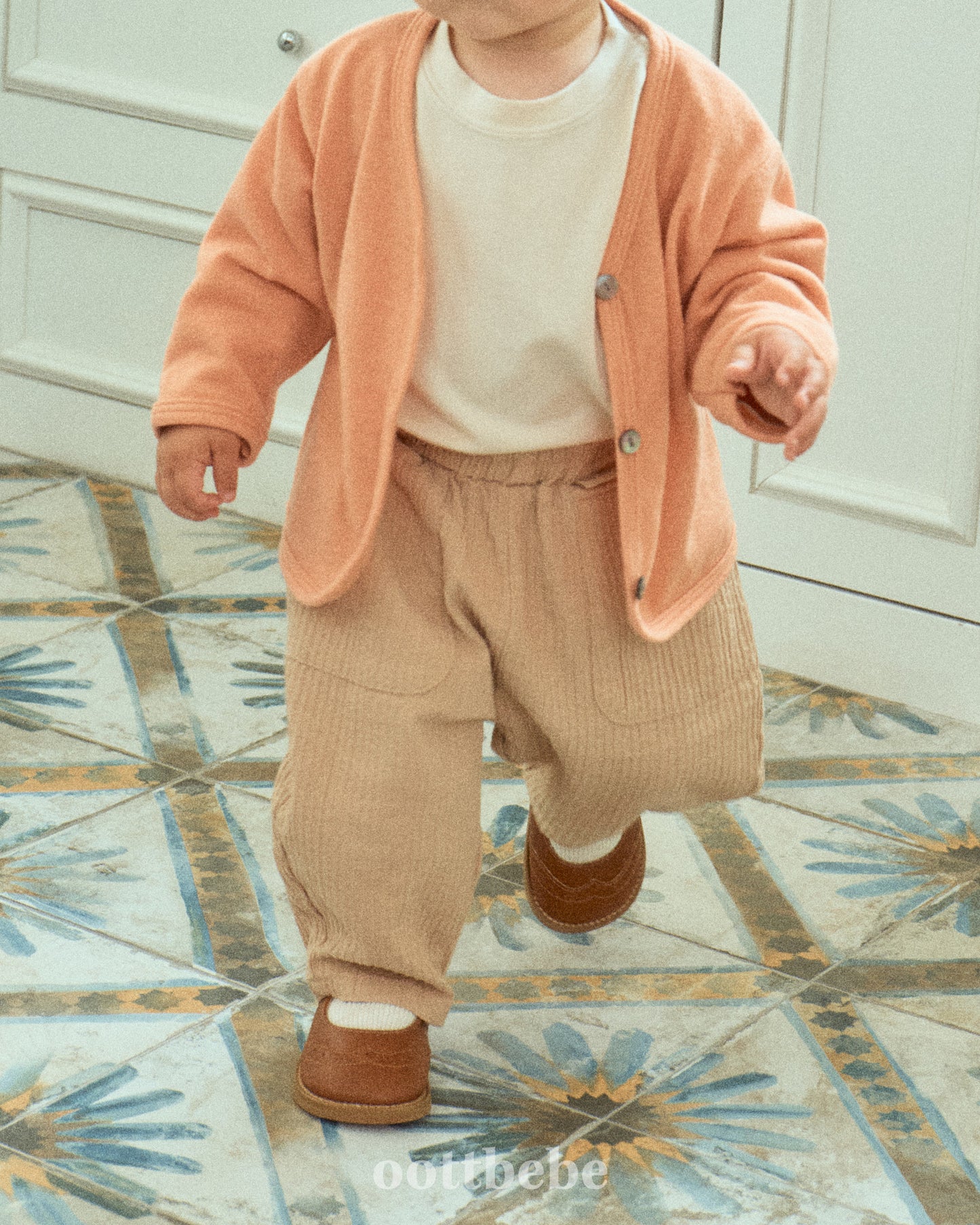(Pre-order) OOTTBEBE - Playful Pocket Pants 위트포켓팬츠 (2 Colors)
