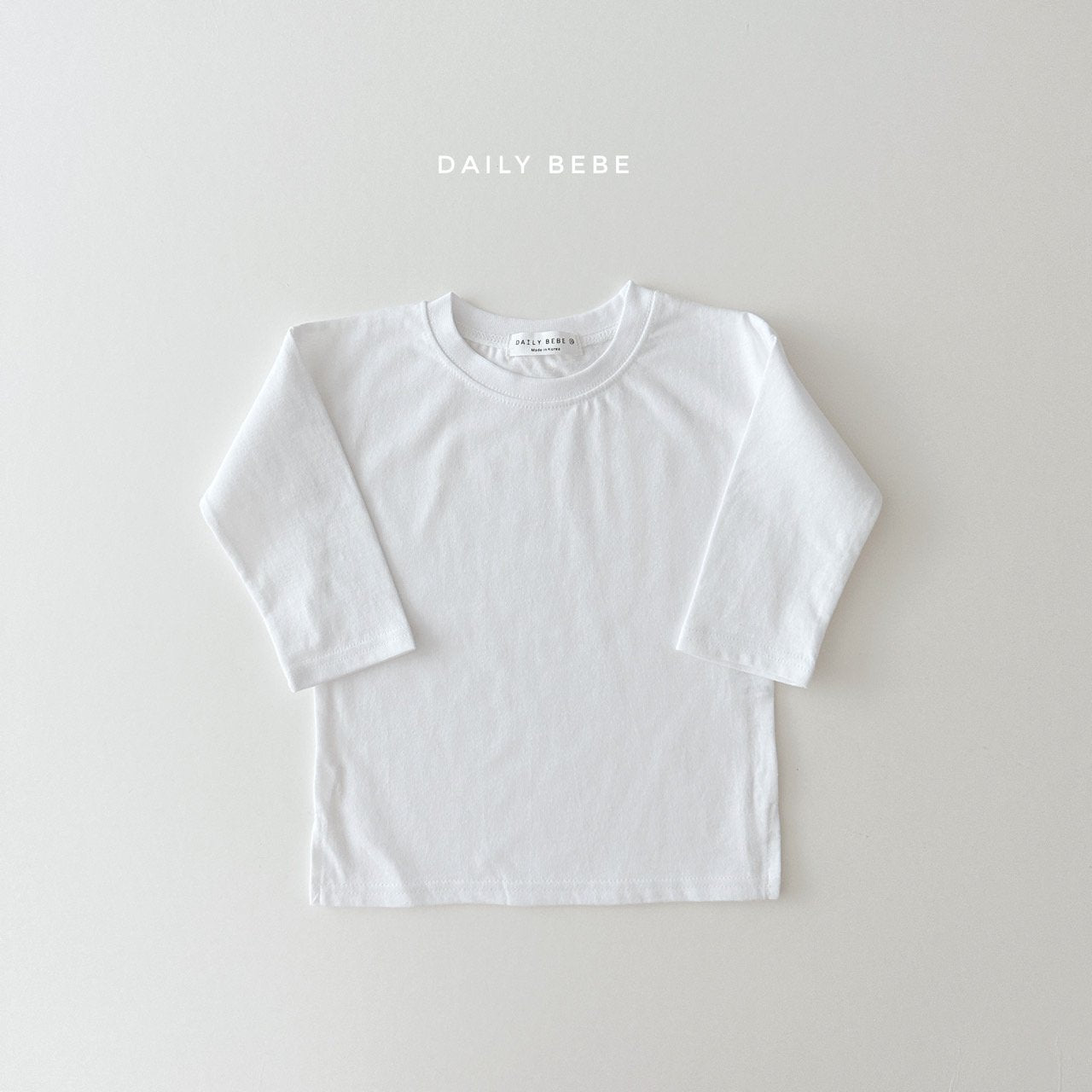 (Pre-order) Daily Bebe - Kids’ New Layered Tee 뉴레이어드티 (2 Colors)