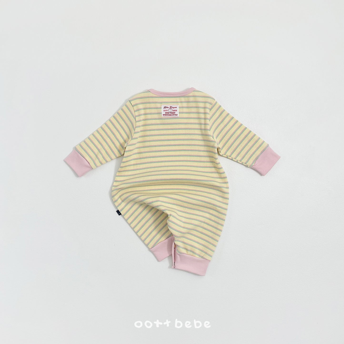 (Pre-order) OOTTBEBE Spring - Apollo Stripe Bodysuit 아폴로슈트 (3 Colors)
