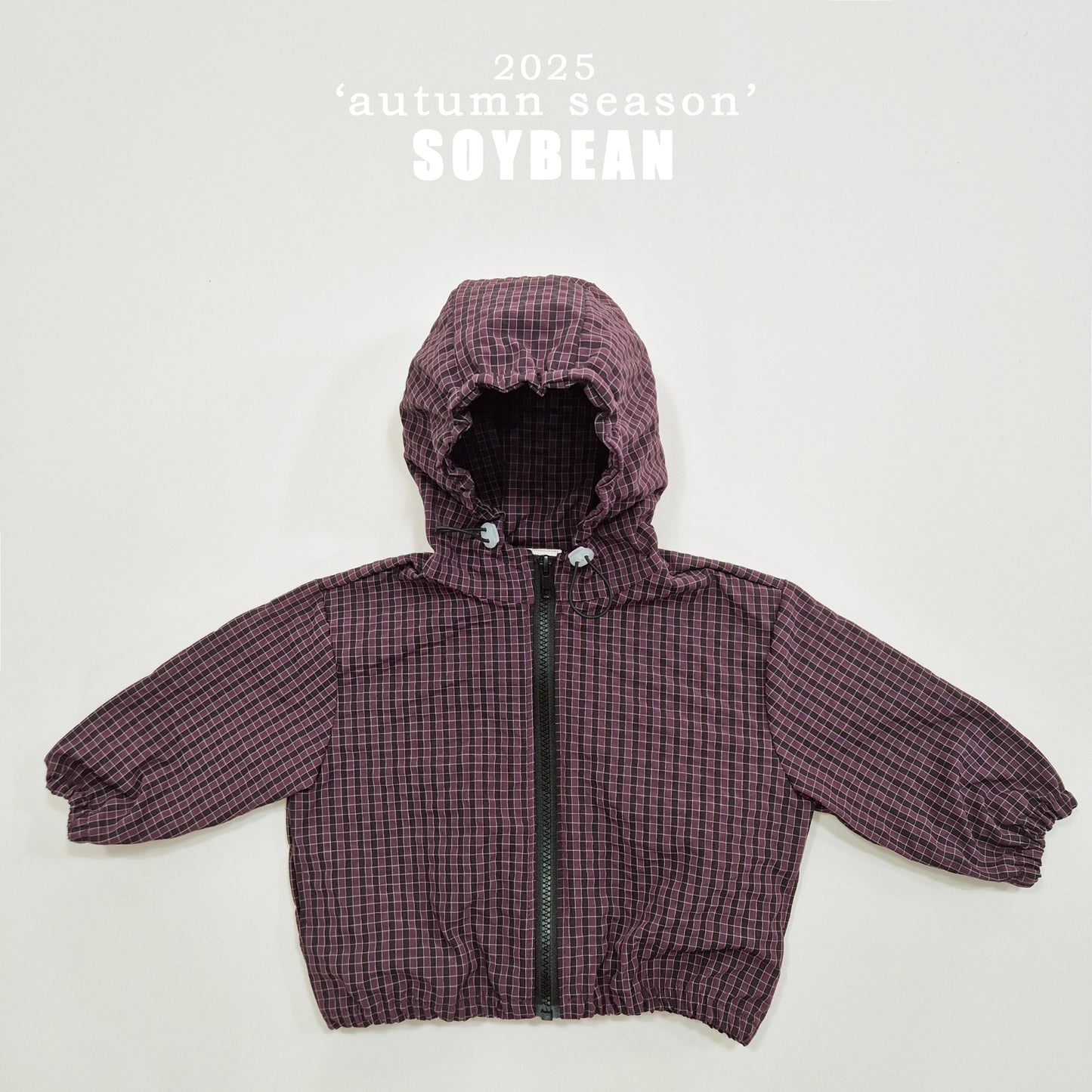 (Pre-order) Soybean Kids - Wind Plaid Jacket 윈드플래드자켓 (2 Colors)