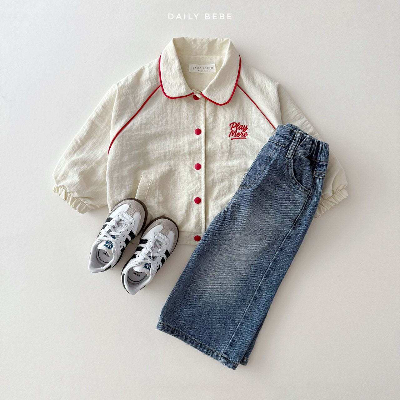(Pre-order) Daily Bebe - Kids' Play More Jacket 플레이모어 점퍼 (2 Colors)