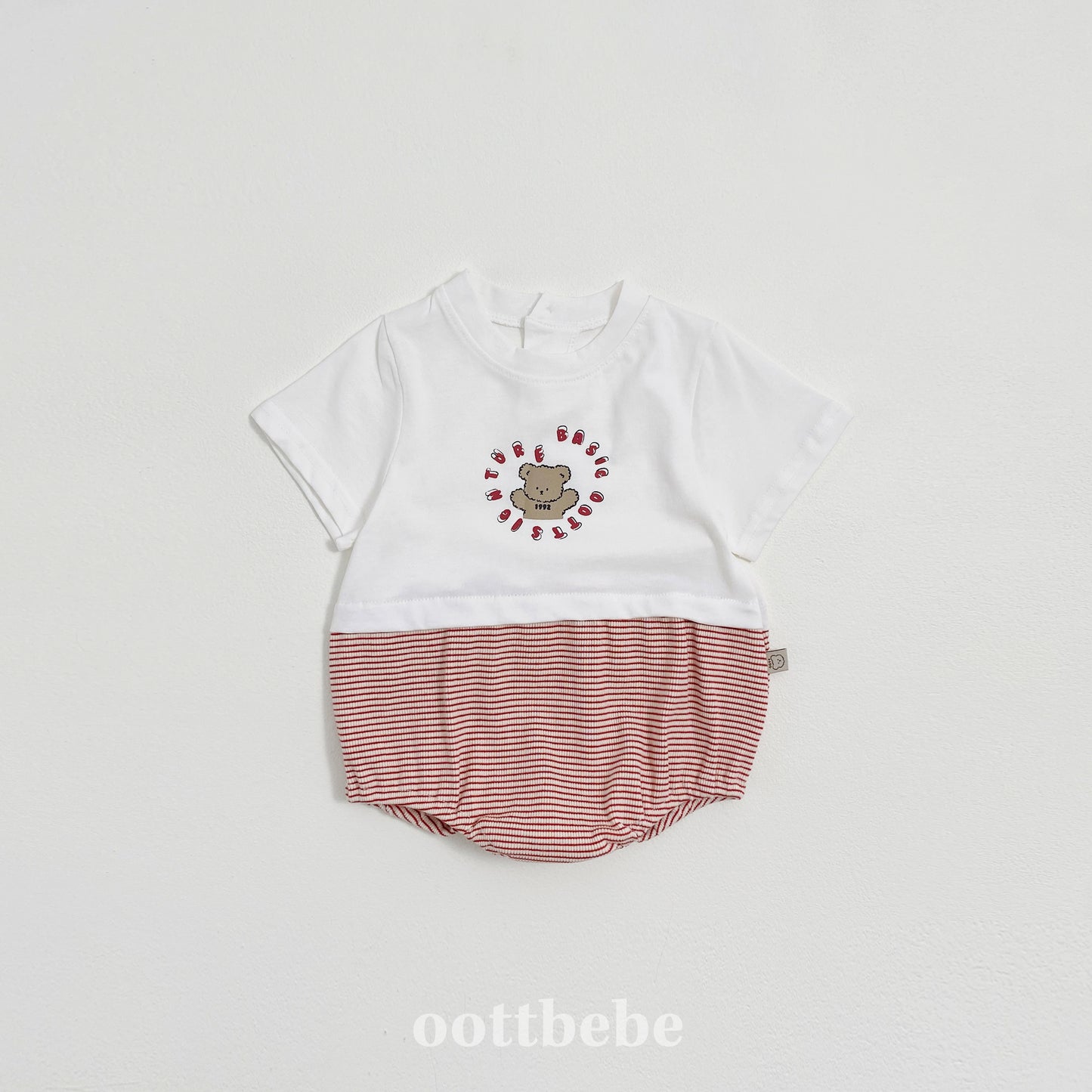 (Pre-order) OOTTBEBE - Otti Signature Bodysuit 오띠시그니쳐슈트 (2 Colors)
