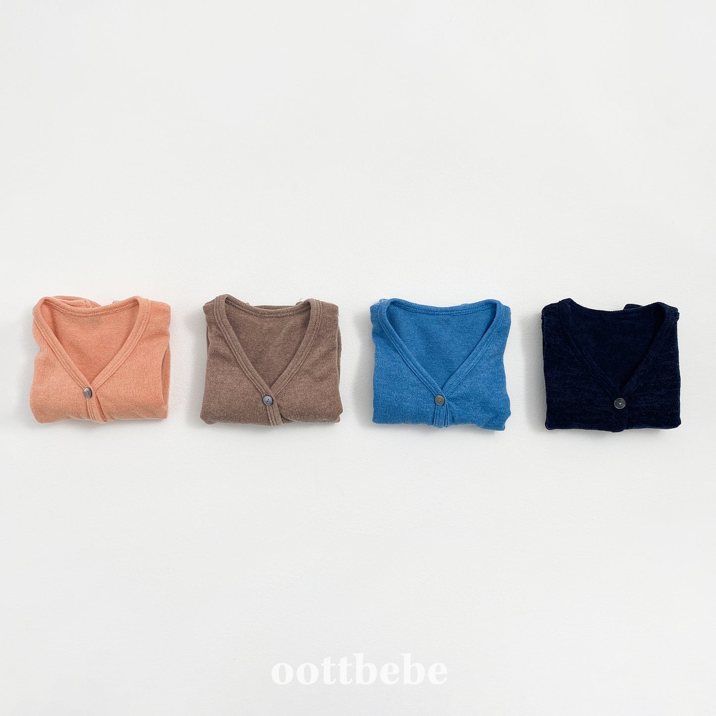 (Pre-order) OOTTBEBE - Autumn Cardigan 어텀가디건 (4 Colors)