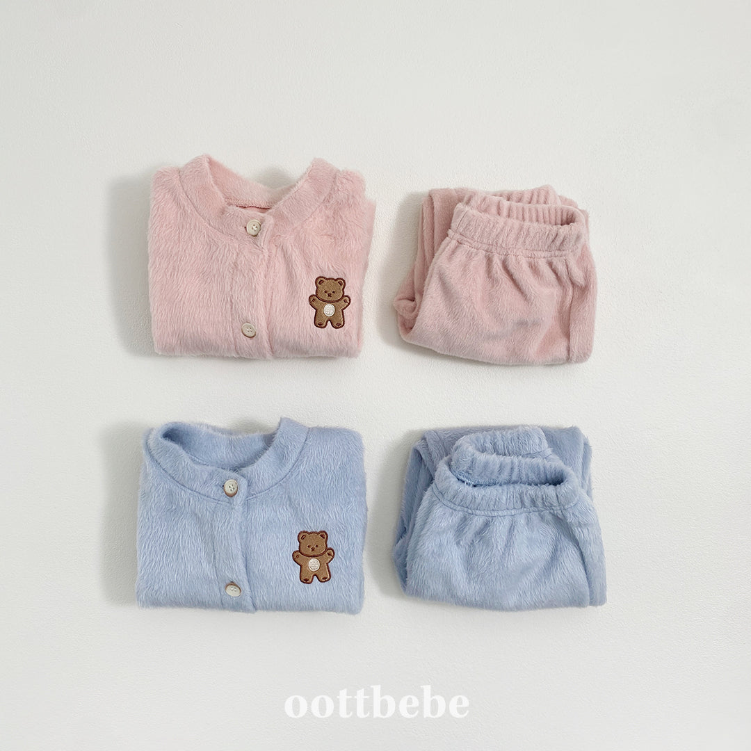 (Pre-order) OOTTBEBE Winter - Cotton Candy Cardigan 솜사탕 가디건 (4 Colors)