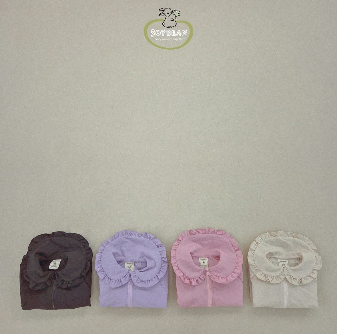 (In Stock) Soybean Kids - Ruffled Windbreaker 프릴바람막이