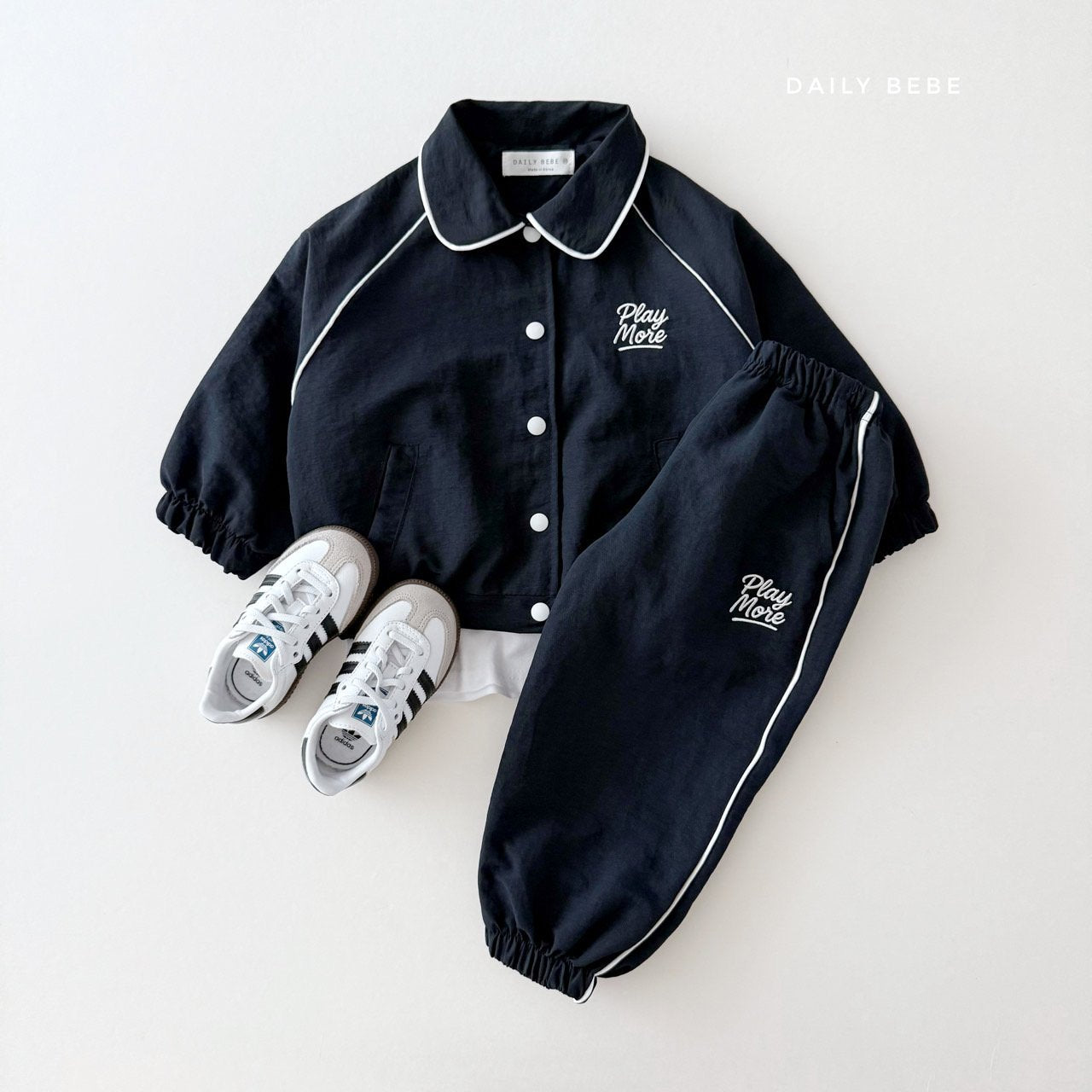 (Pre-order) Daily Bebe - Kids' Play More Pants 플레이모어 팬츠 (2 Colors)