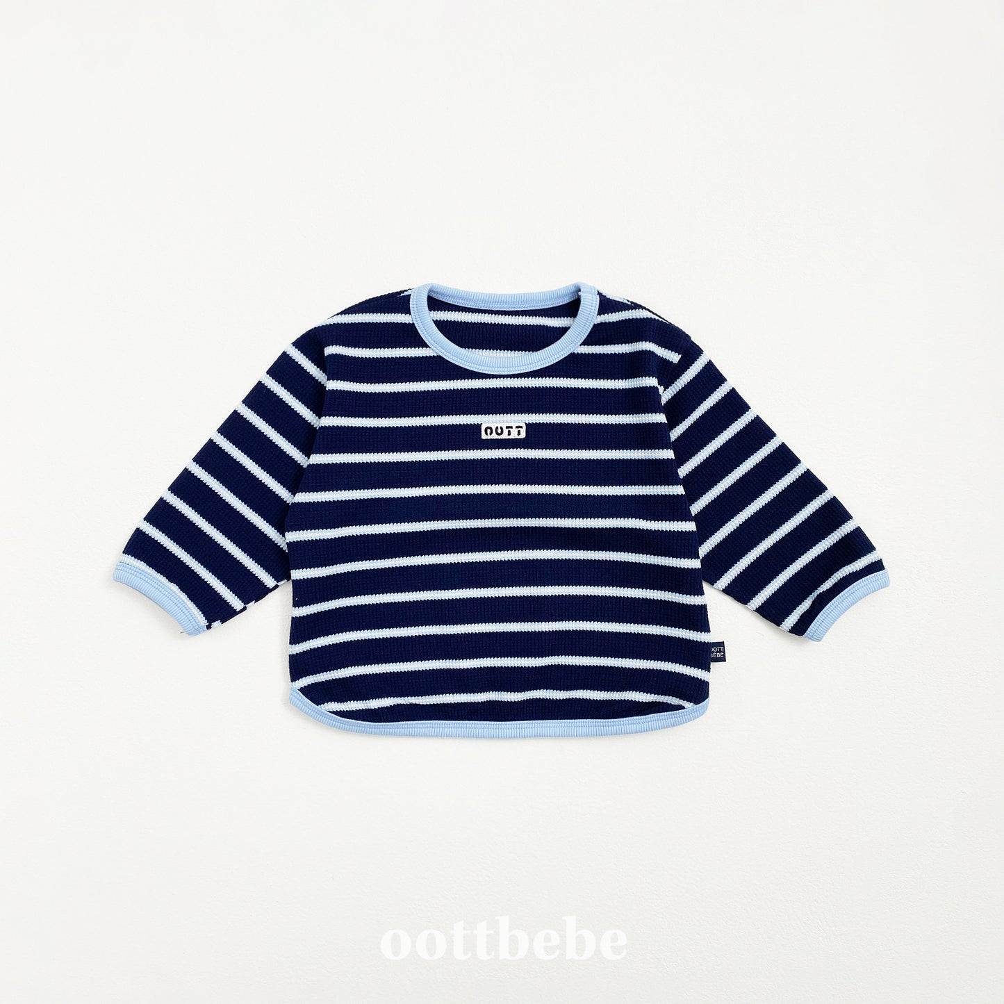 (Pre-order) OOTTBEBE - Urban Stripe Tee 어반스트라이프티 (2 Colors)