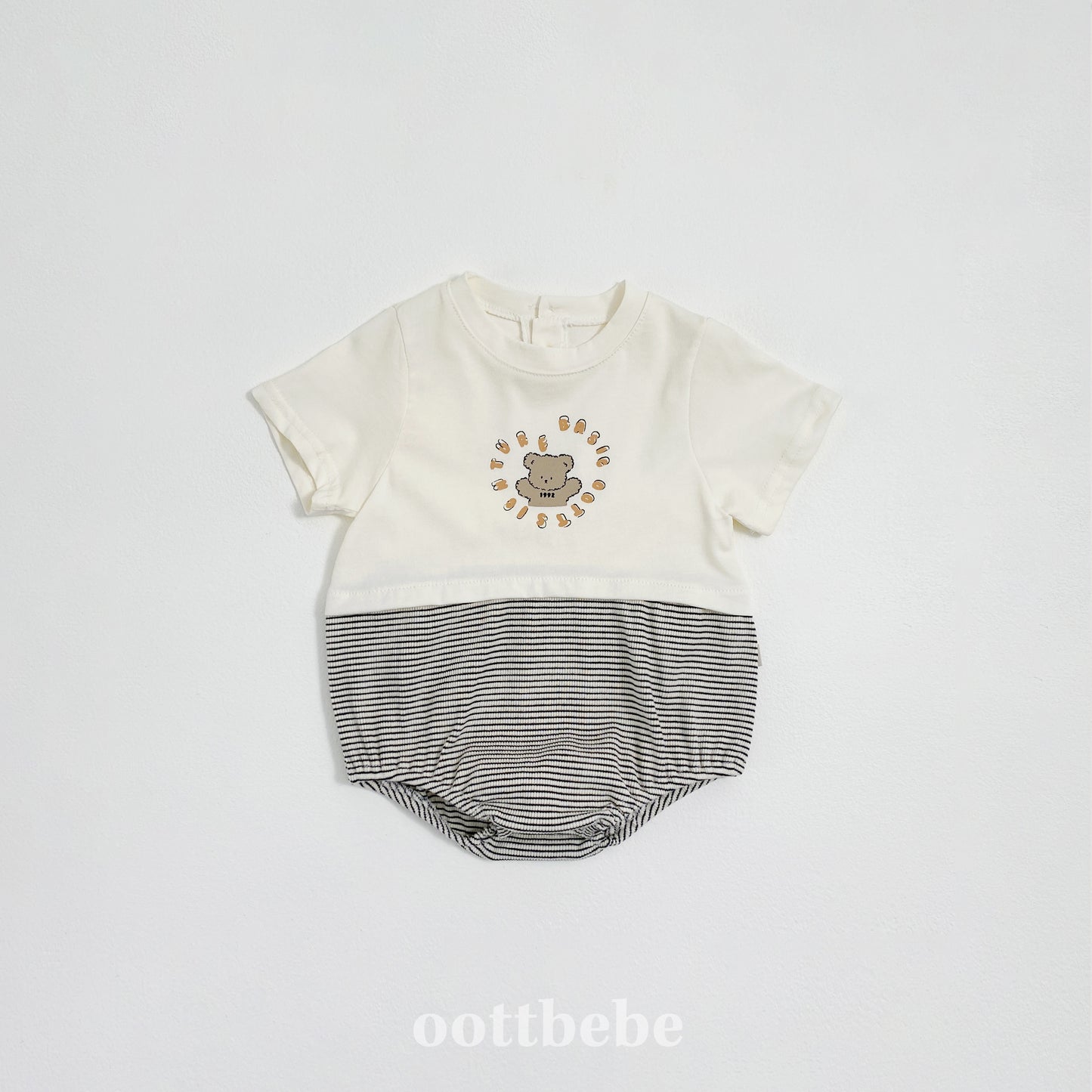 (Pre-order) OOTTBEBE - Otti Signature Bodysuit 오띠시그니쳐슈트 (2 Colors)