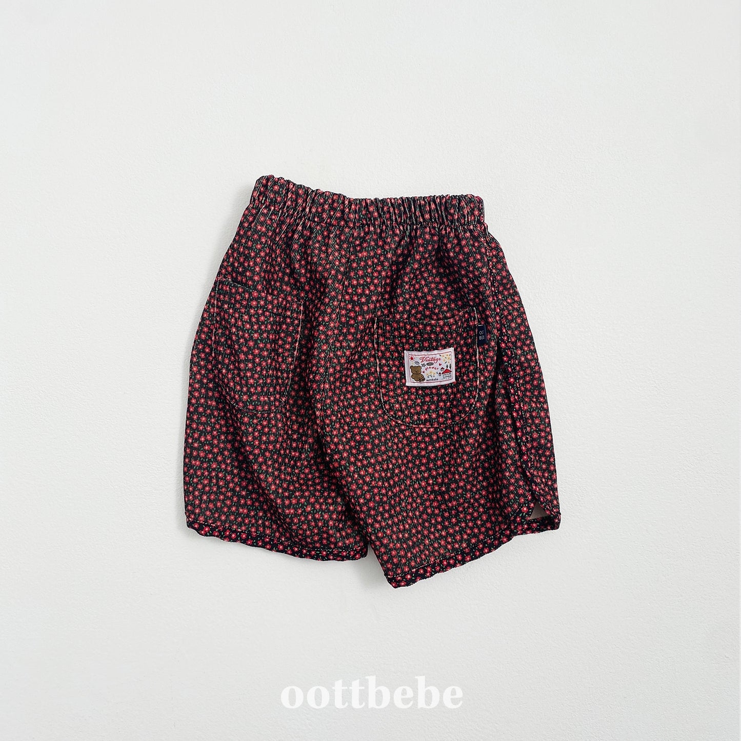 (Pre-order) OOTTBEBE - Bloom Pants (6/10 Length) 블룸팬츠(6부) (2 Colors)
