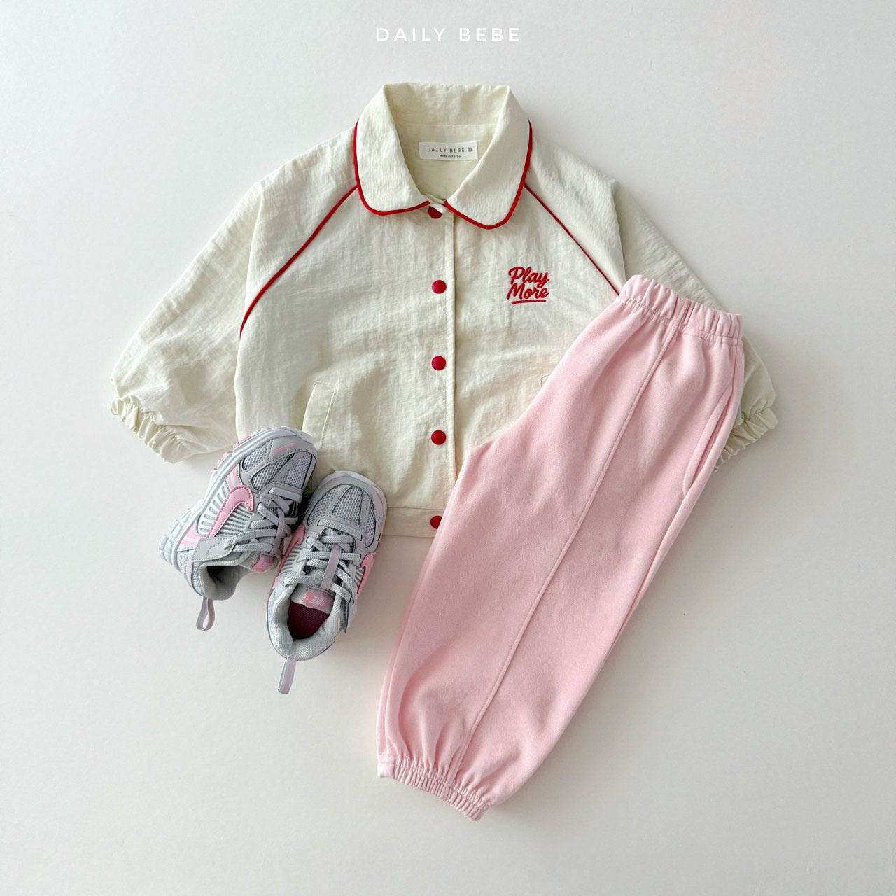 (Pre-order) Daily Bebe - Kids' Play More Jacket 플레이모어 점퍼 (2 Colors)