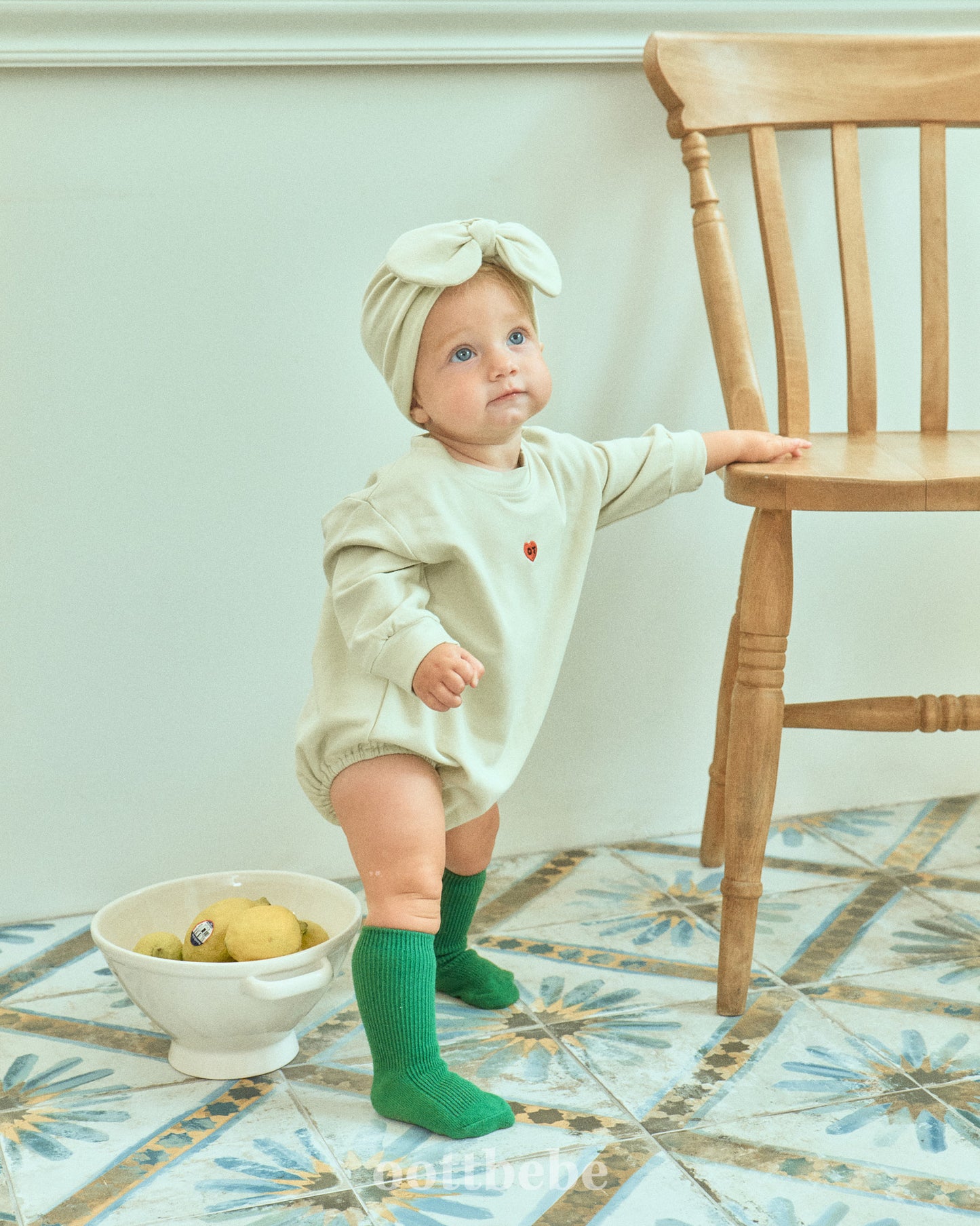 (Pre-order) OOTTBEBE - Petit Modal Suit (Stretch Terry) 쁘띠모달슈트(쮸리스판) (4 Colors)