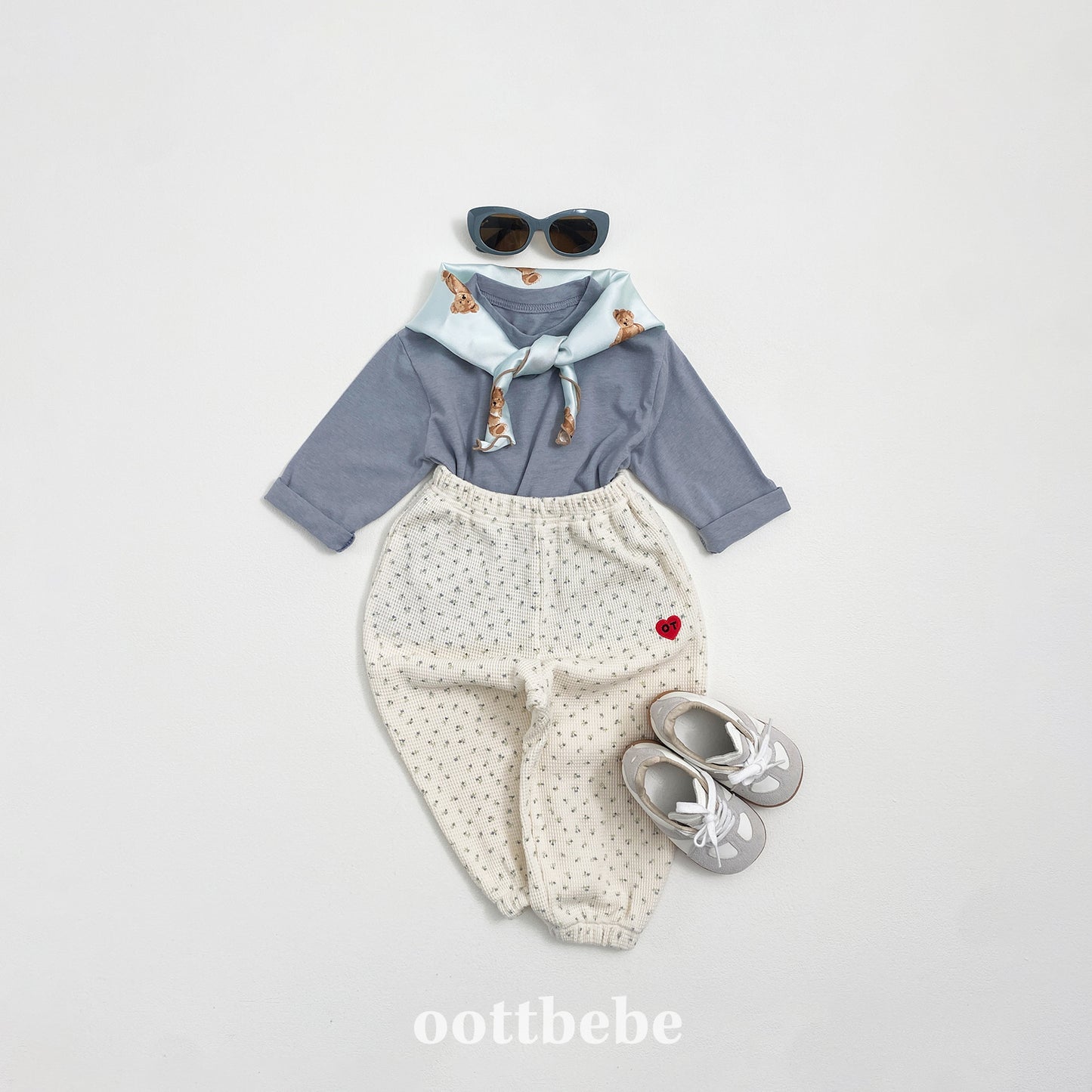 (Pre-order) OOTTBEBE - Melody Gojengi Pants 멜로디고쟁이팬츠 (4 Colors)