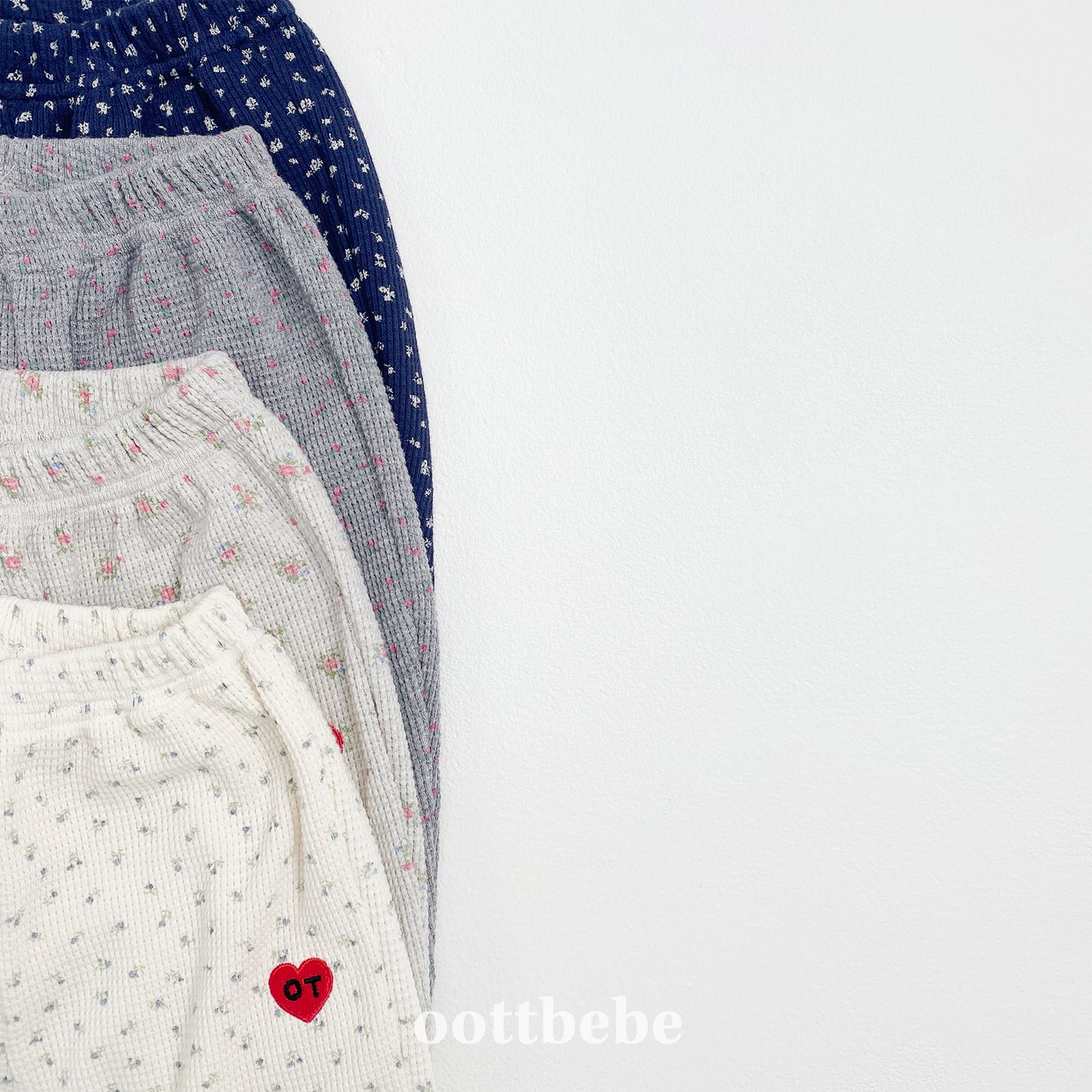 (Pre-order) OOTTBEBE - Melody Gojengi Pants 멜로디고쟁이팬츠 (4 Colors)