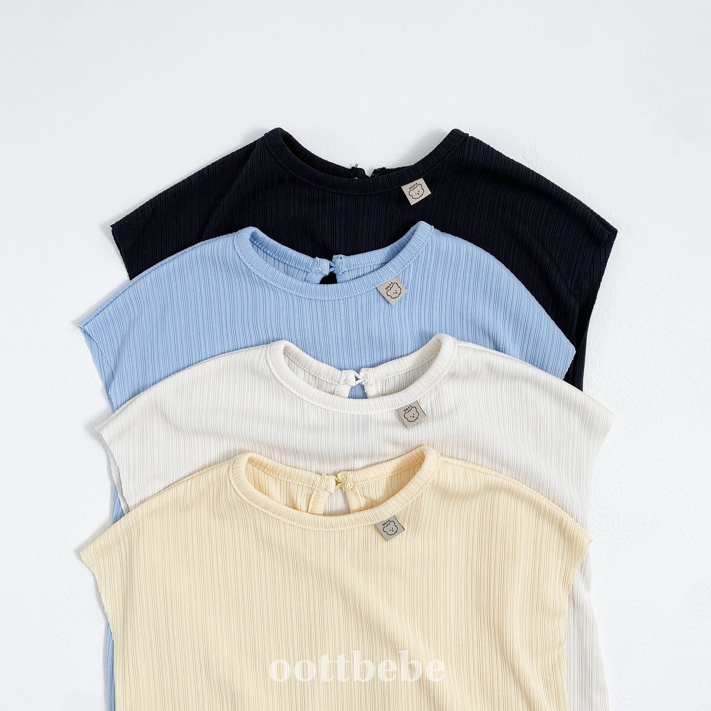 (Pre-order) OOTTBEBE - Bali Pleats Dress 발리플리츠원피스 (4 Colors)