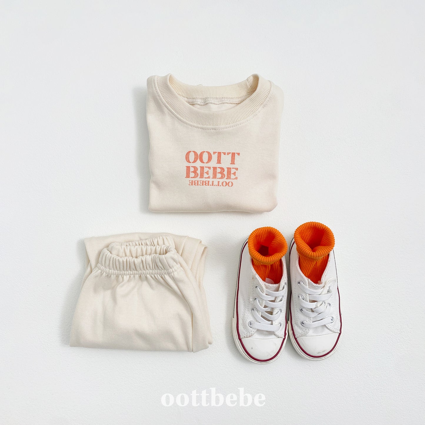 (Pre-order) OOTTBEBE - OOTTBEBE Top & Bottom Set 오뜨베베상하복 (4 Colors)