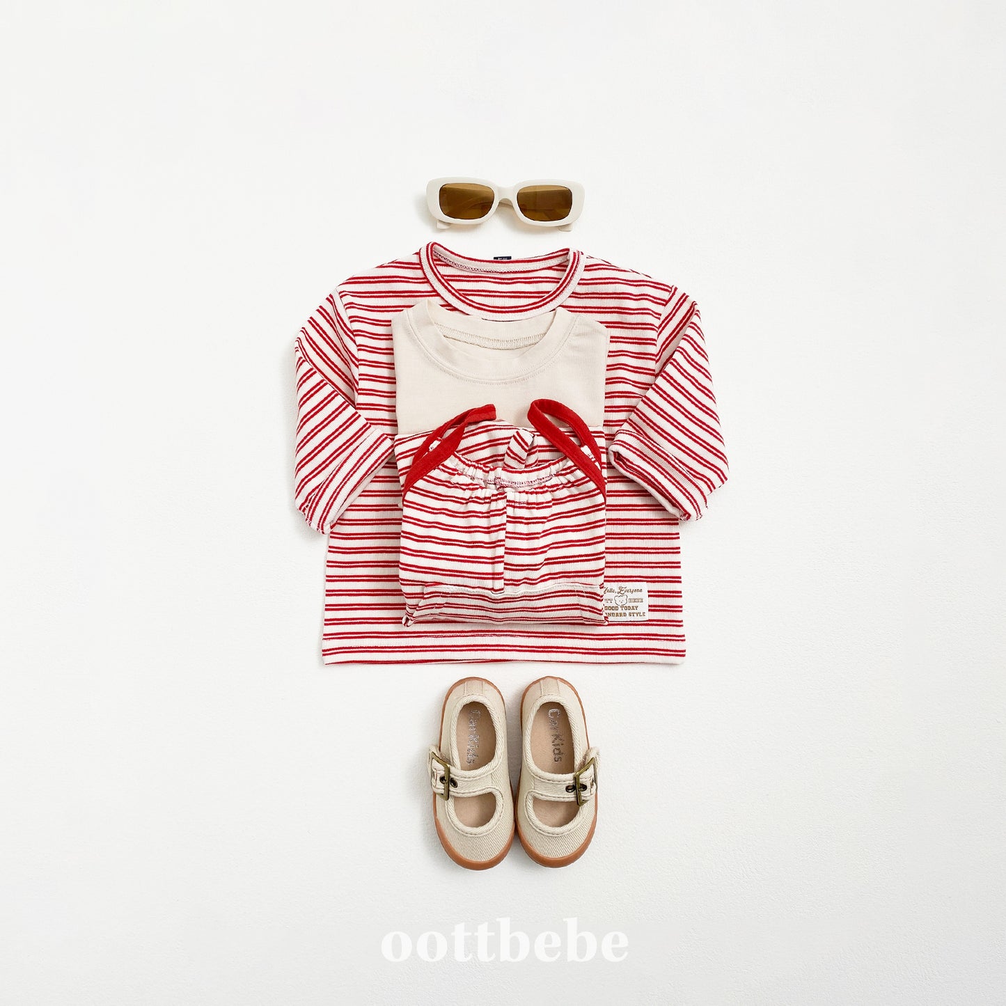 (Pre-order) OOTTBEBE - Oreo Overalls 오레오오버롤 (3 Colors)