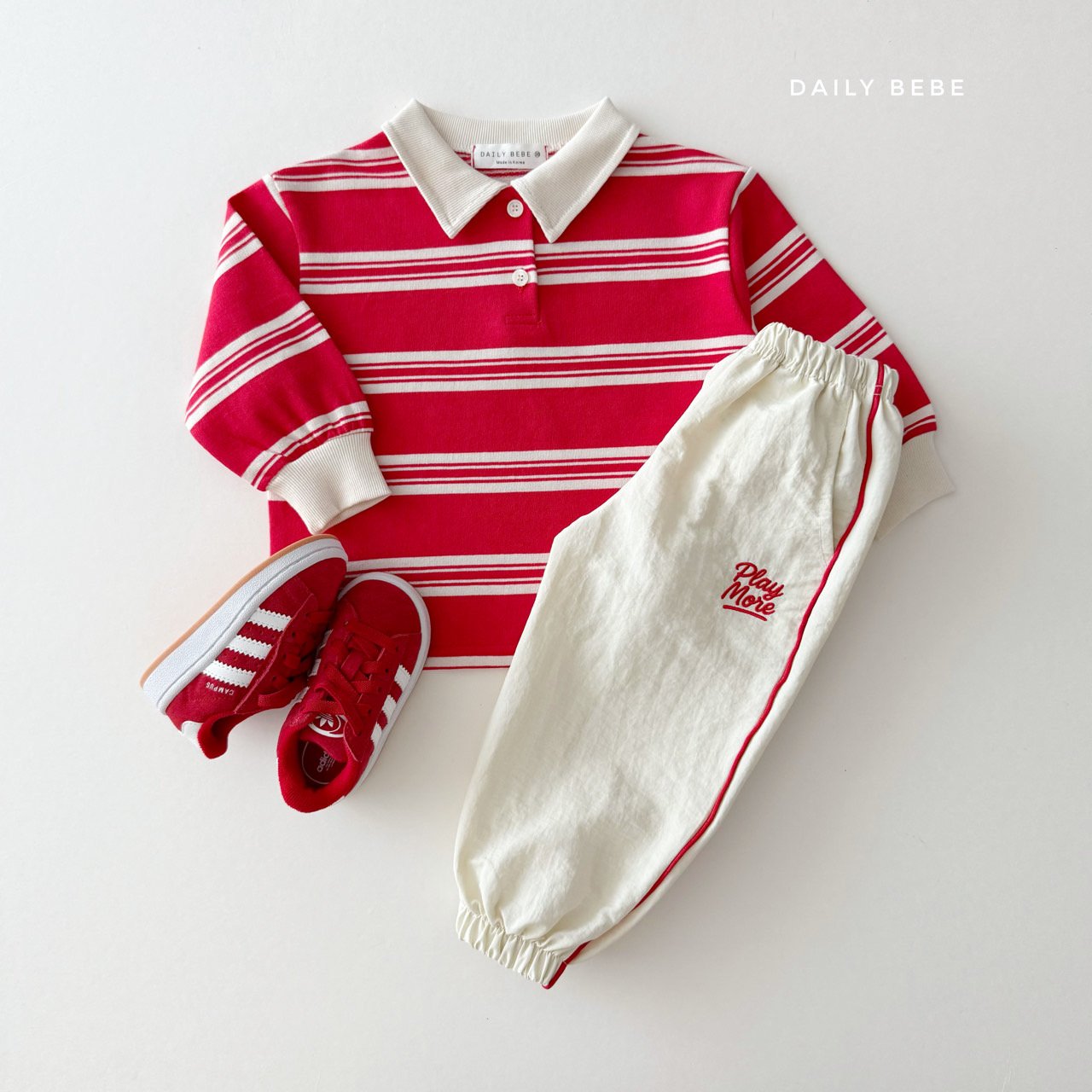 (Pre-order) Daily Bebe - Kids' Play More Pants 플레이모어 팬츠 (2 Colors)