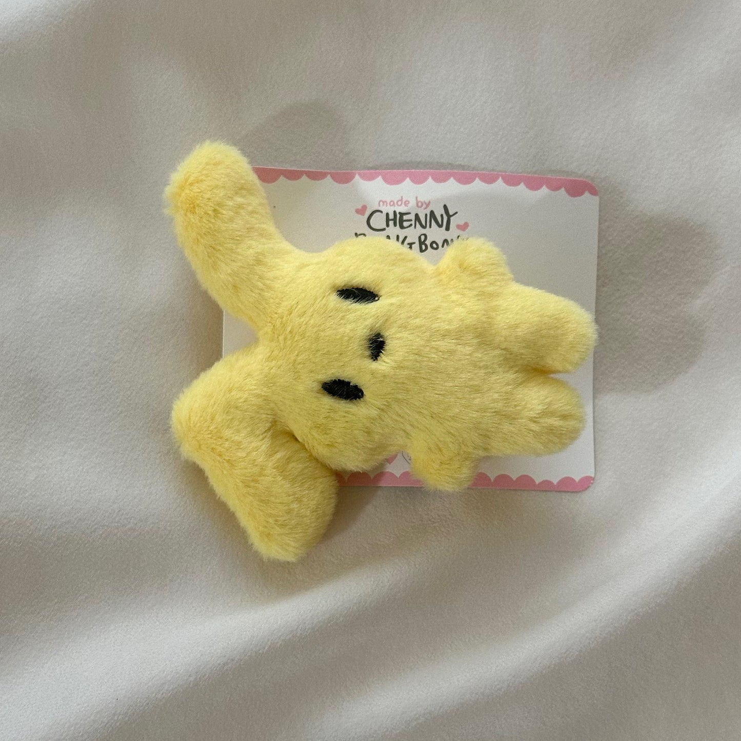 (Chenny Bong Bong) Kids’ Yellow Bunny Hair Clip (1 Piece)