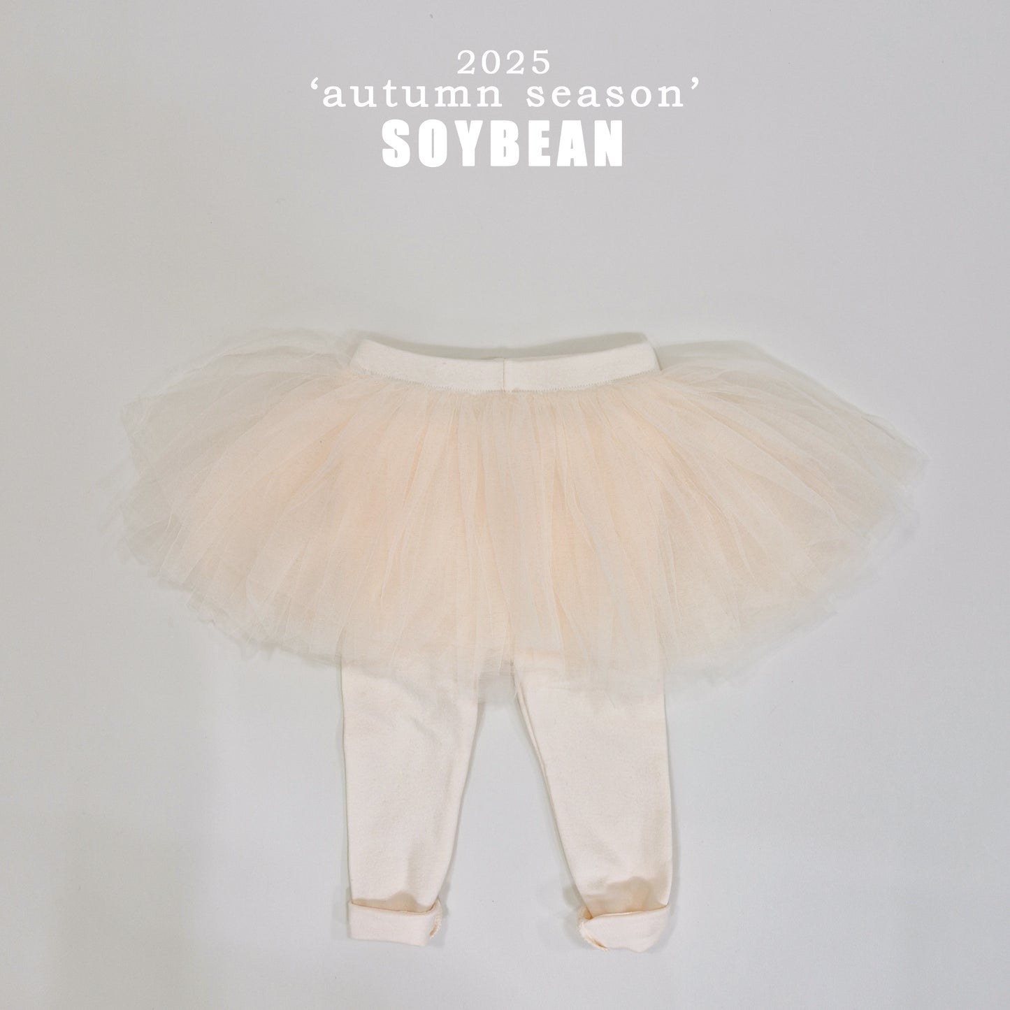 (Pre-order) Soybean Kids - Lovely Tutu Leggings 러블리샤샤치렝스 (3 Colors)