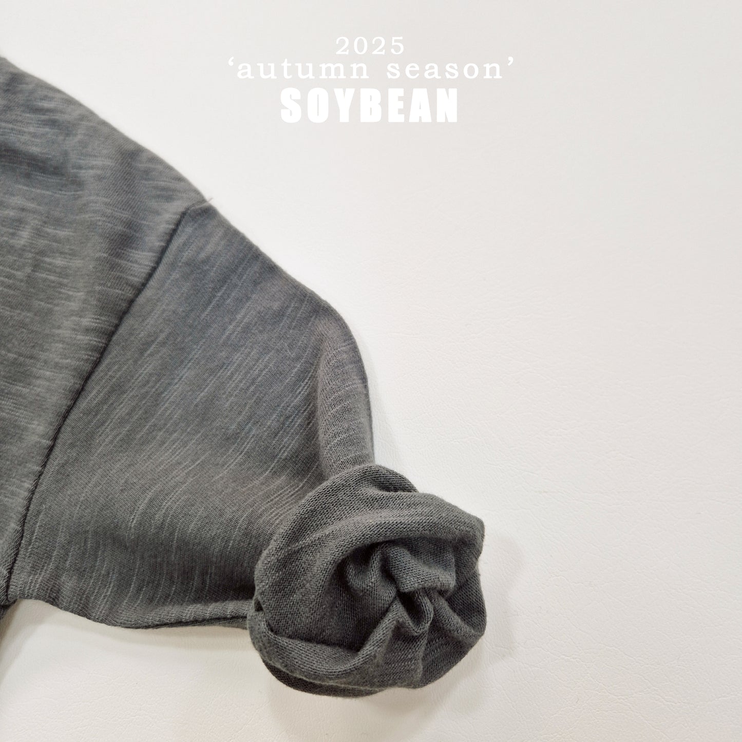 (Pre-order) Soybean Kids - Milo Slub Tee 마일로슬라브티 (4 Colors)