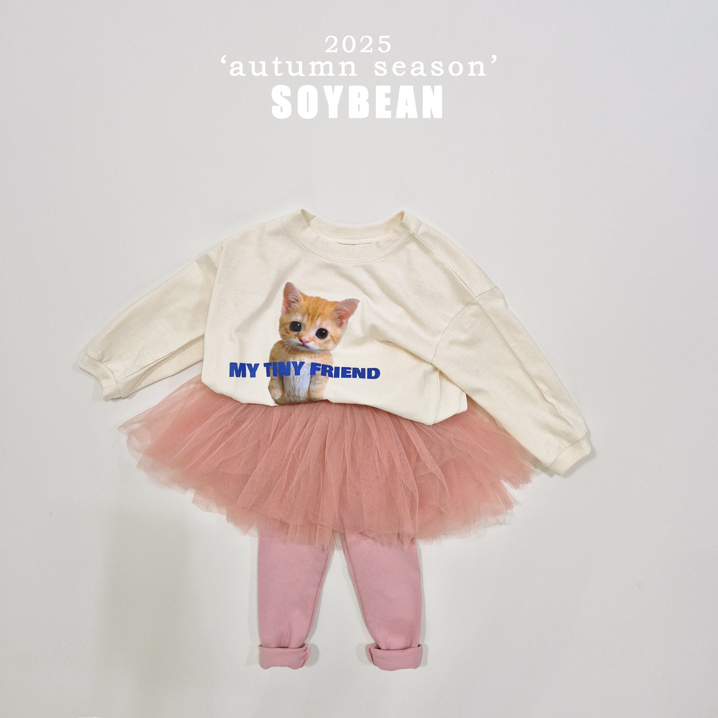 (Pre-order) Soybean Kids - Lovely Tutu Leggings 러블리샤샤치렝스 (3 Colors)