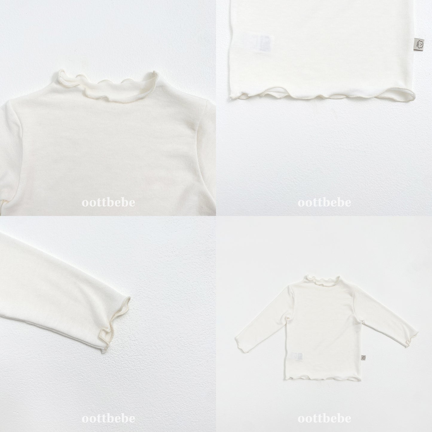 (Pre-order) OOTTBEBE - Inner Flare Tee 이너프날라리티 (4 Colors)