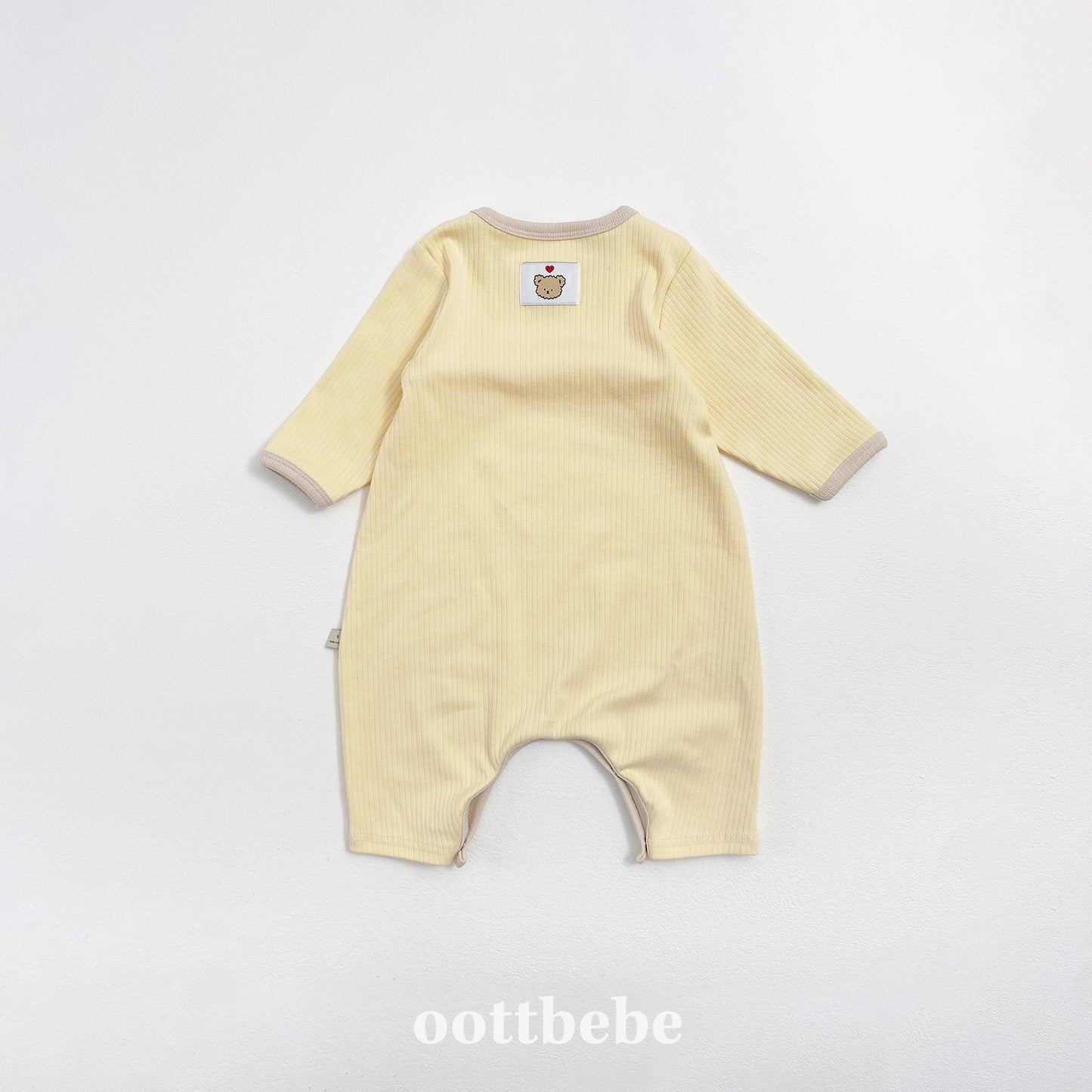 (Pre-order) OOTTBEBE - Buttercream Full Bodysuit Set (with Bonnet) 버터크림전신슈트 Set (보넷포함) (3 Colors)