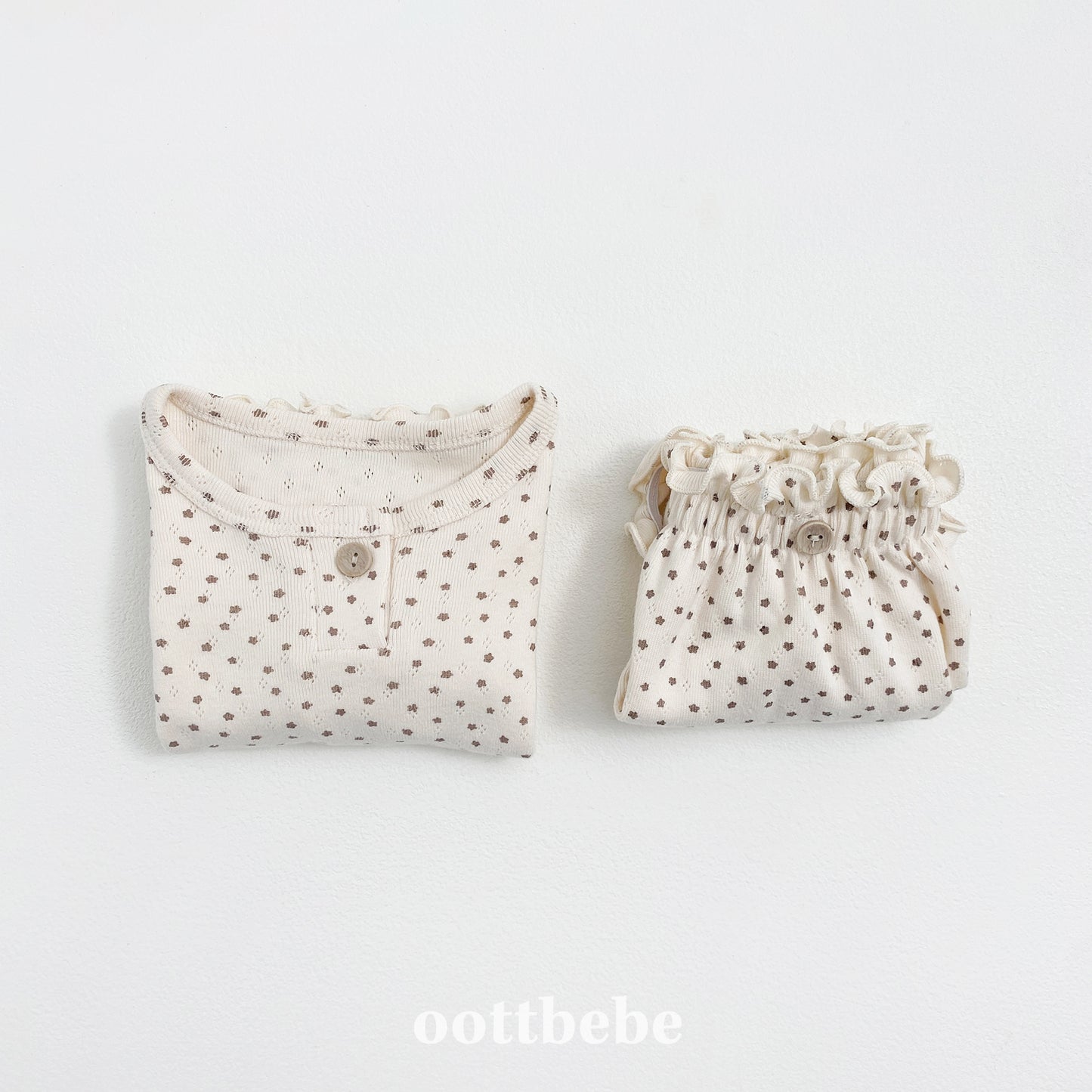 (Pre-order) OOTTBEBE - Star Candy Bloomer Set 별사탕블루머Set (2 Colors)