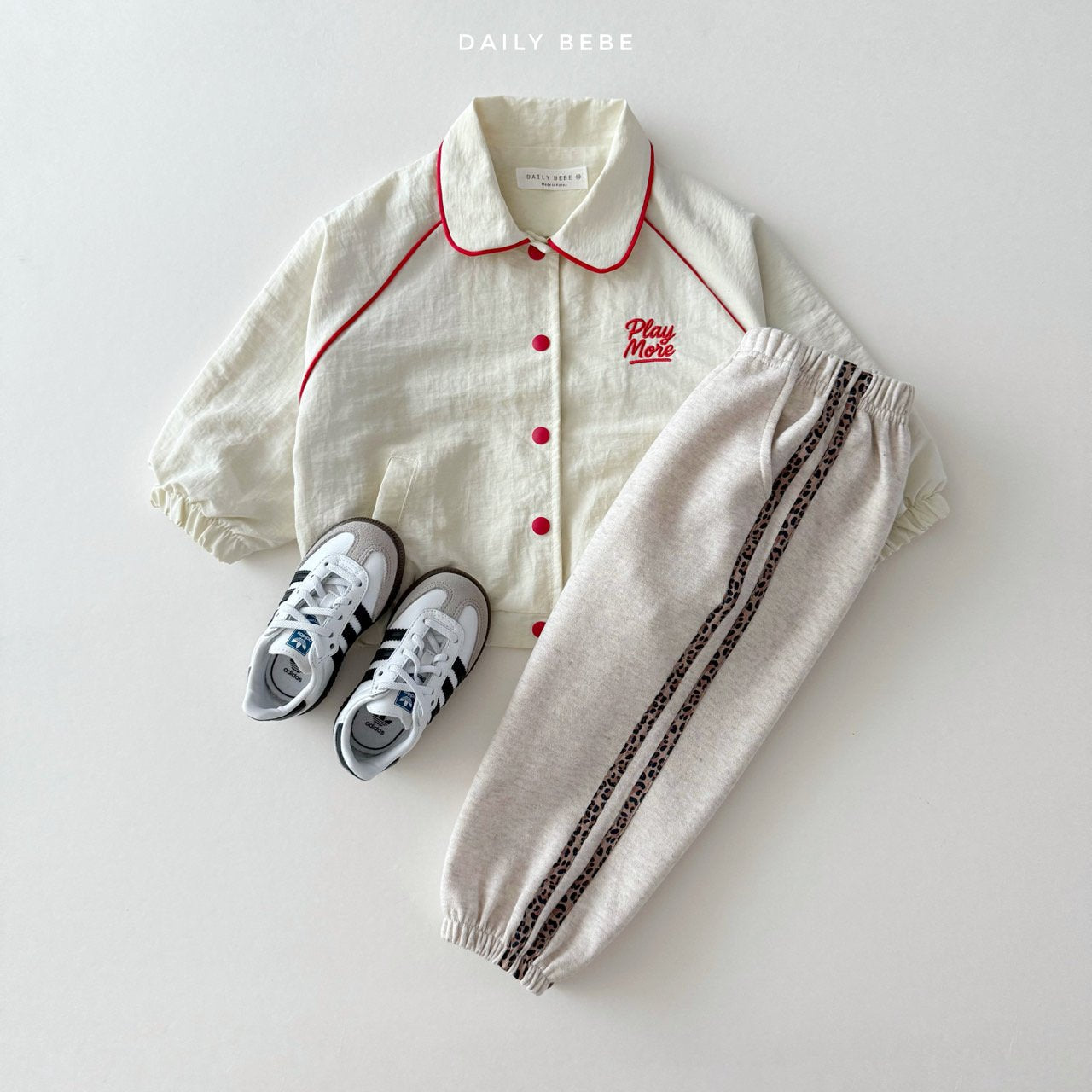 (Pre-order) Daily Bebe - Kids' Play More Jacket 플레이모어 점퍼 (2 Colors)