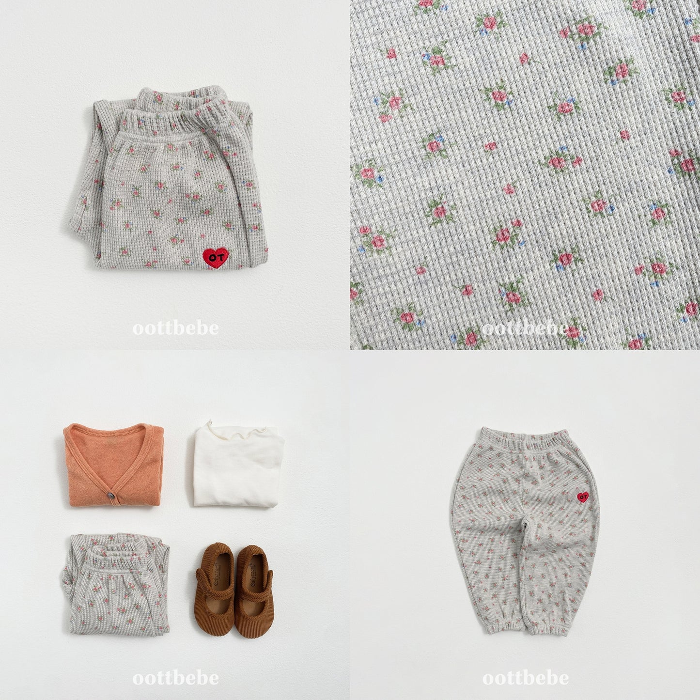 (Pre-order) OOTTBEBE - Melody Gojengi Pants 멜로디고쟁이팬츠 (4 Colors)