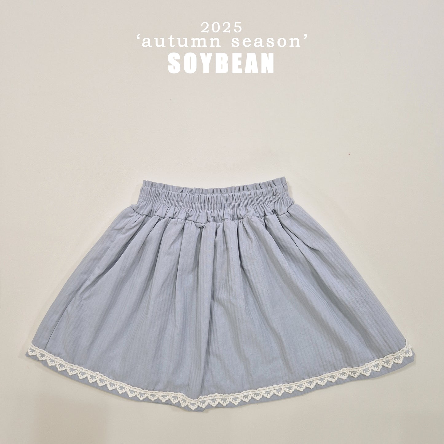 (Pre-order) Soybean Kids - Love Frill Skirt 러브스커트 (2 Colors)