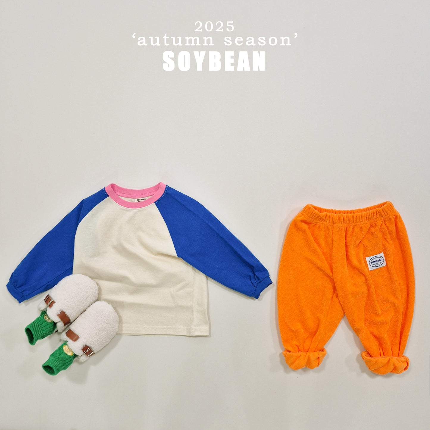 (Pre-order) Soybean Kids - Terry Jogger Pants 테리조거팬츠 (7 Colors)