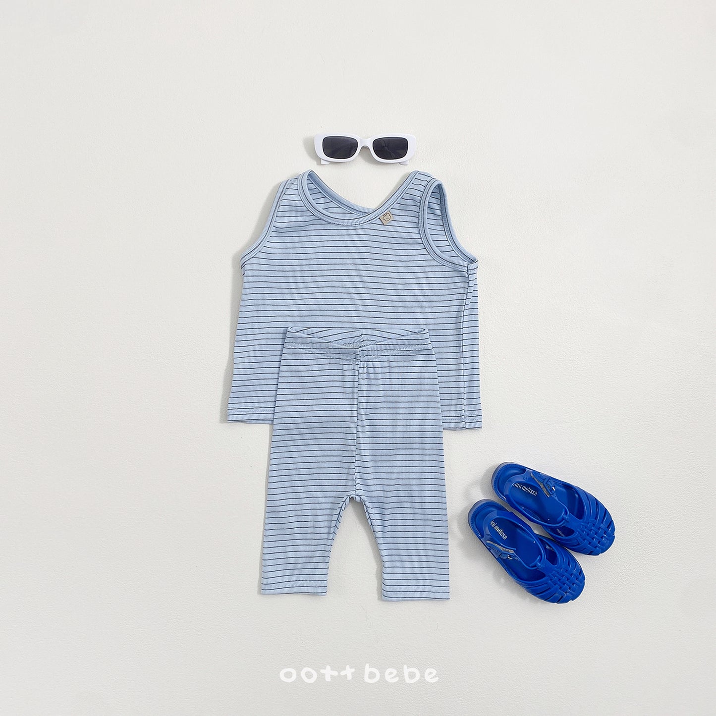 (Pre-order) OOTTBEBE Summer - Sherbet Leggings (Kids) 샤베트5부레깅스 (5 Colors)