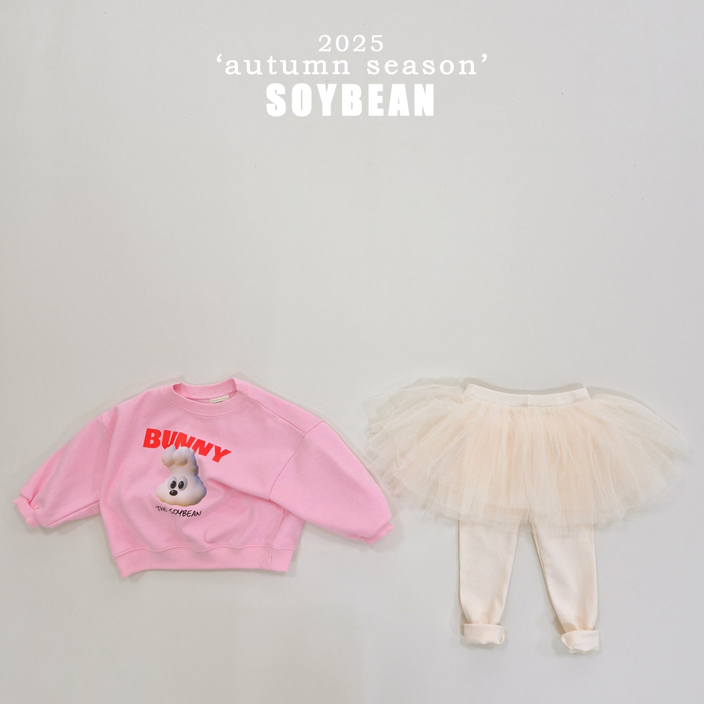 (Pre-order) Soybean Kids - Animal Friends Sweatshirt 동물친구들맨투맨 (3 Colors)