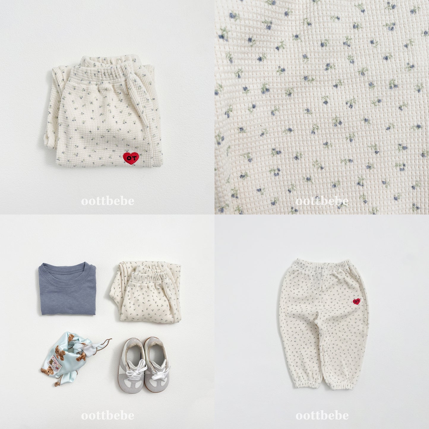 (Pre-order) OOTTBEBE - Melody Gojengi Pants 멜로디고쟁이팬츠 (4 Colors)